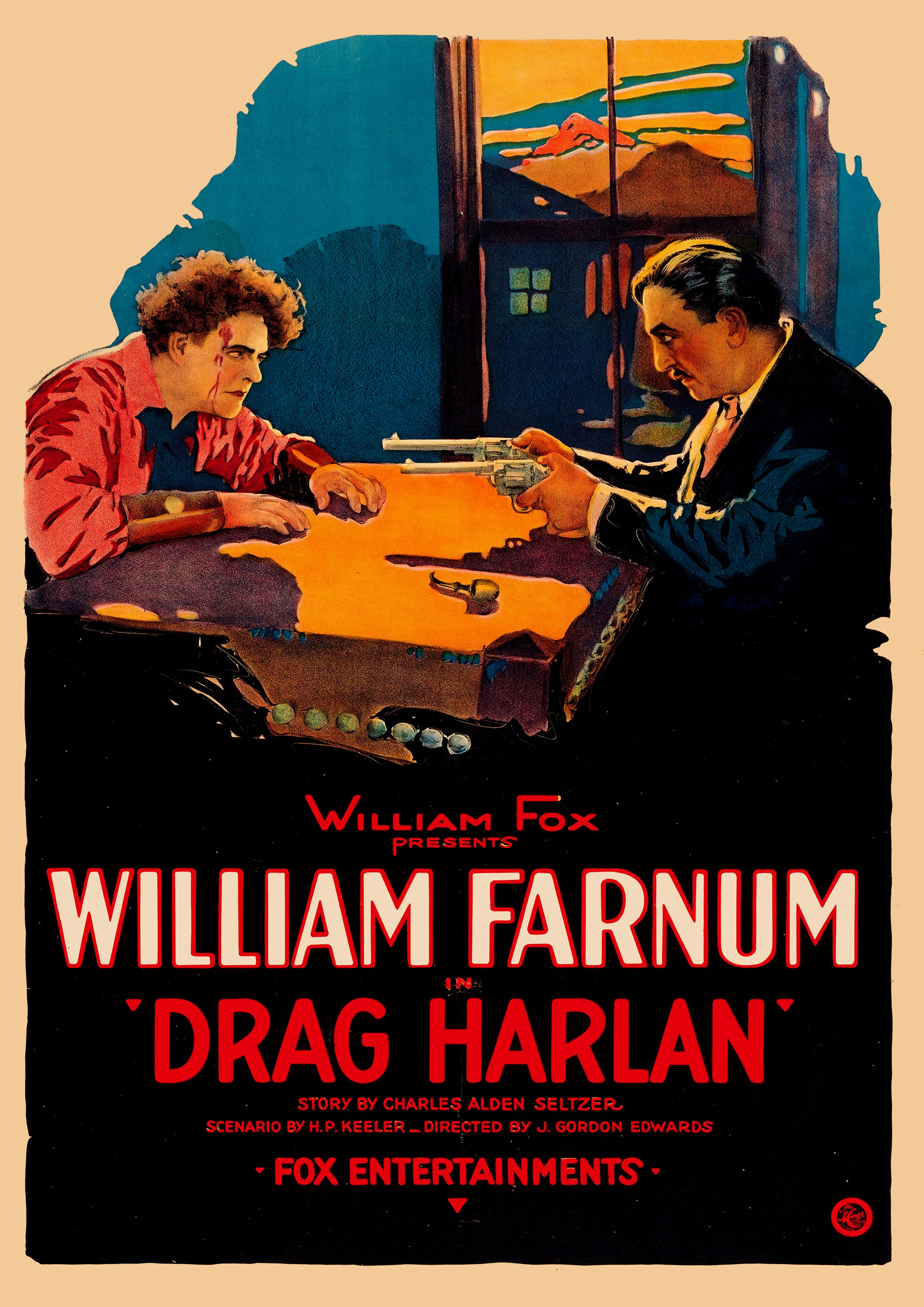 Reproduction Alternate "Drag Harlan" Movie Poster, Home Wall Art Size: A2
