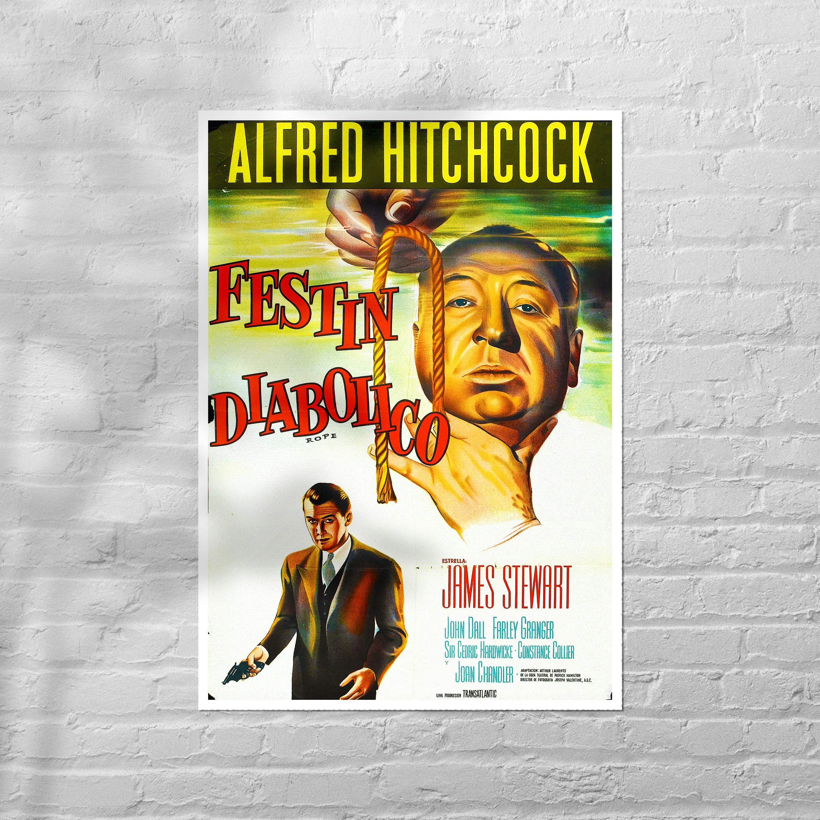 Reproduction Alfred Hitchcock 