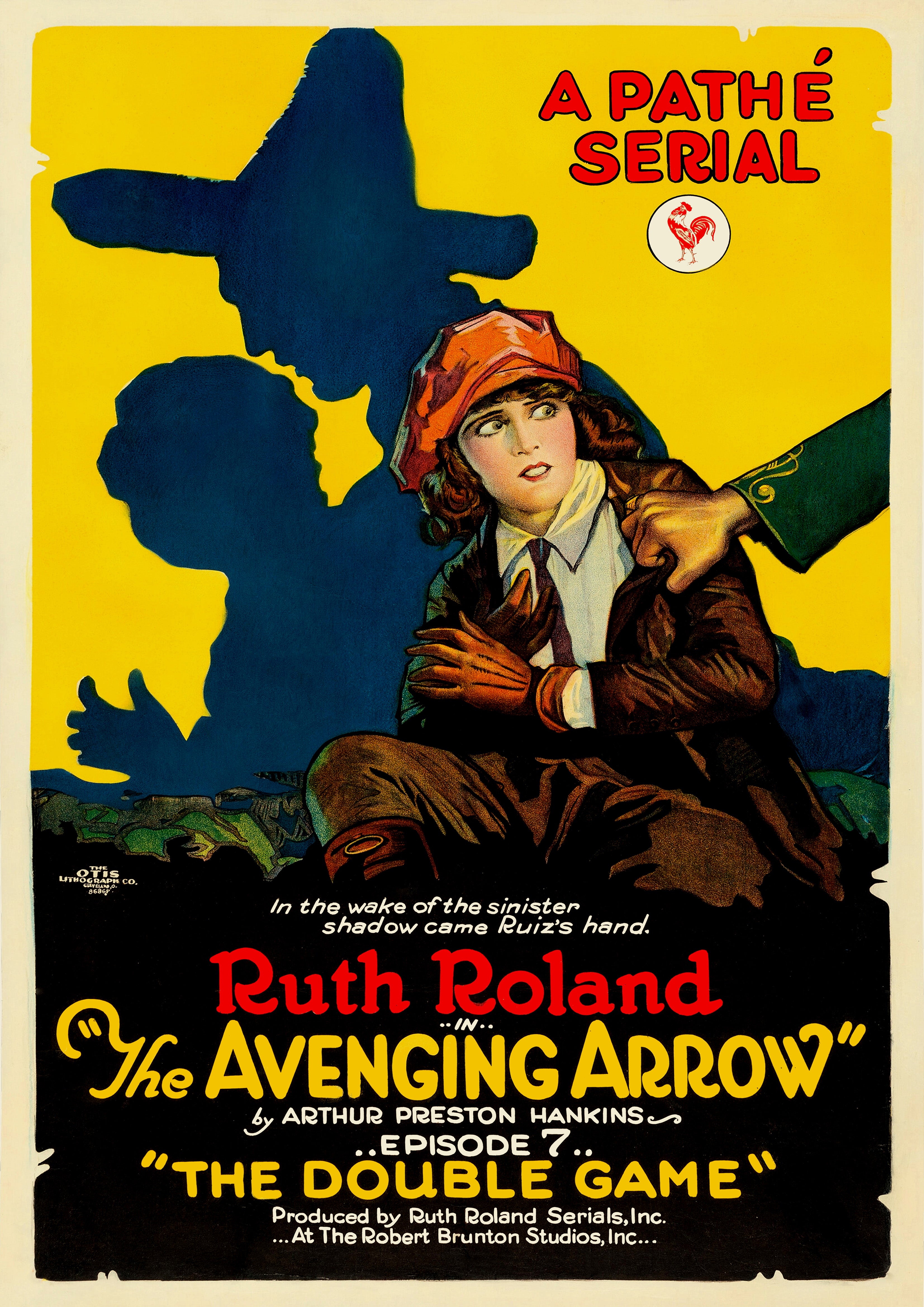 Reproduction Alternate "The Avenging Arrow" Movie Poster, Home Wall Art Size: A2