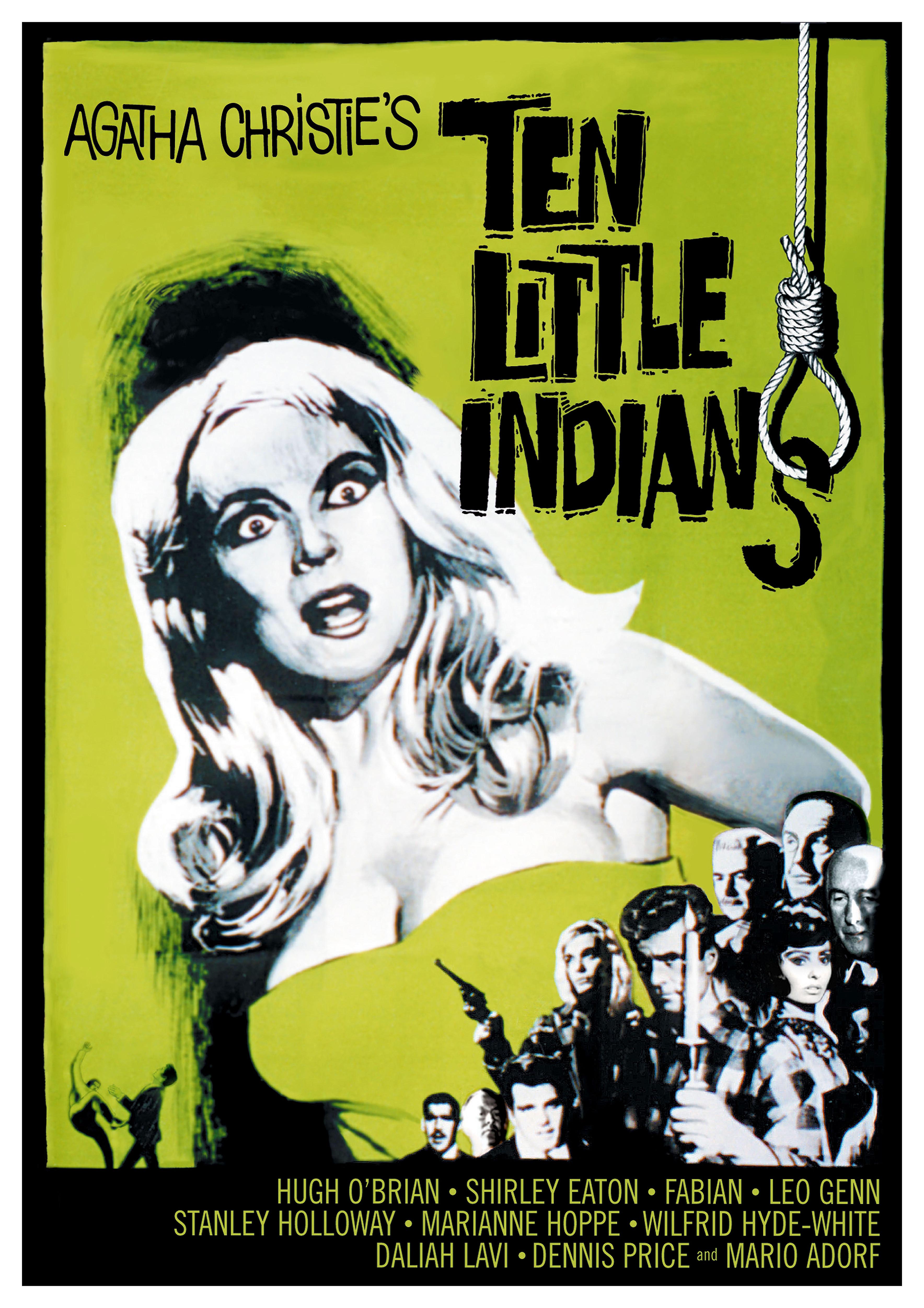 Reproduction Vintage "Agatha Christie - Ten Little Indians" Classic Movie Poster