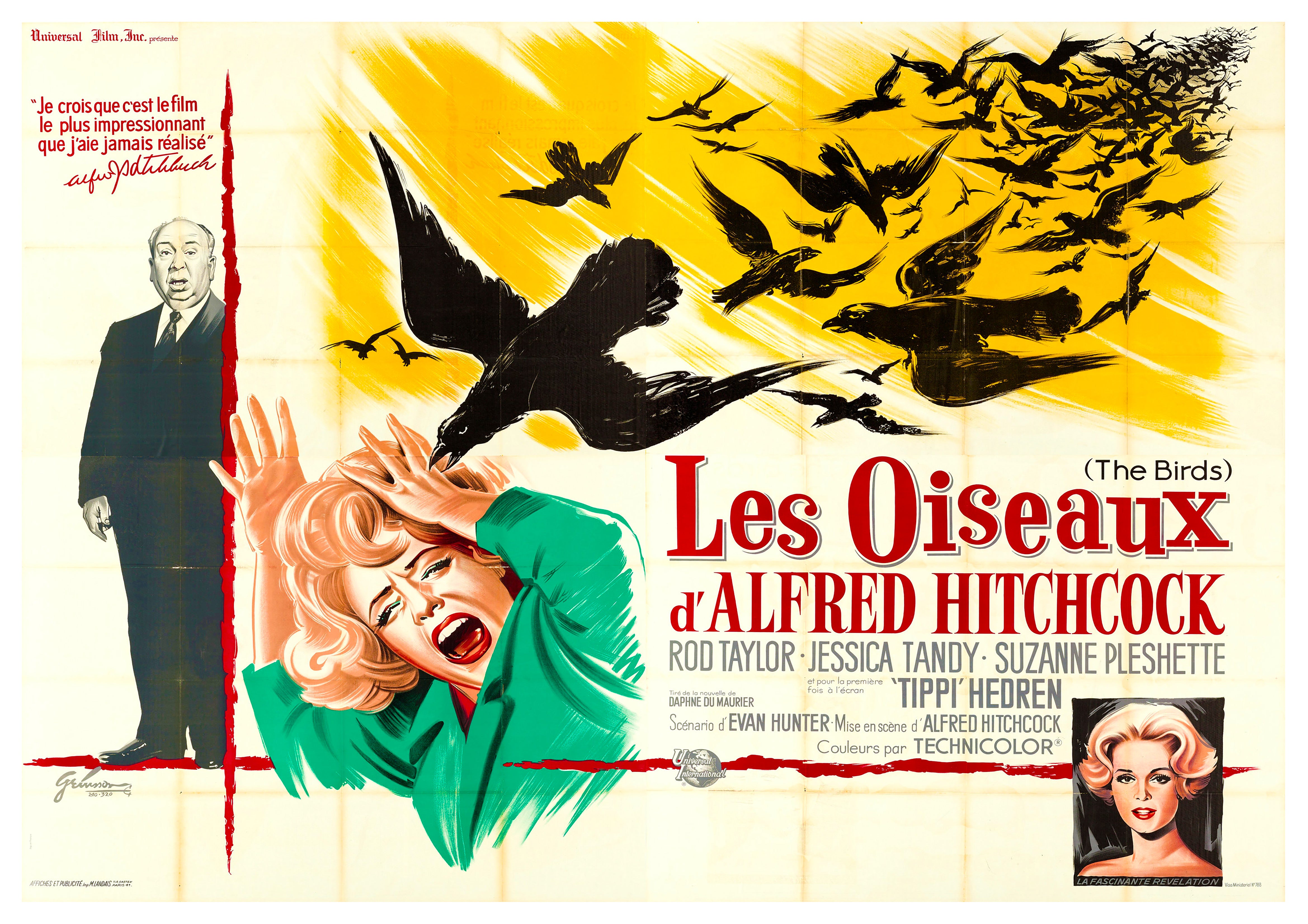 Reproduction Alfred Hitchcock 