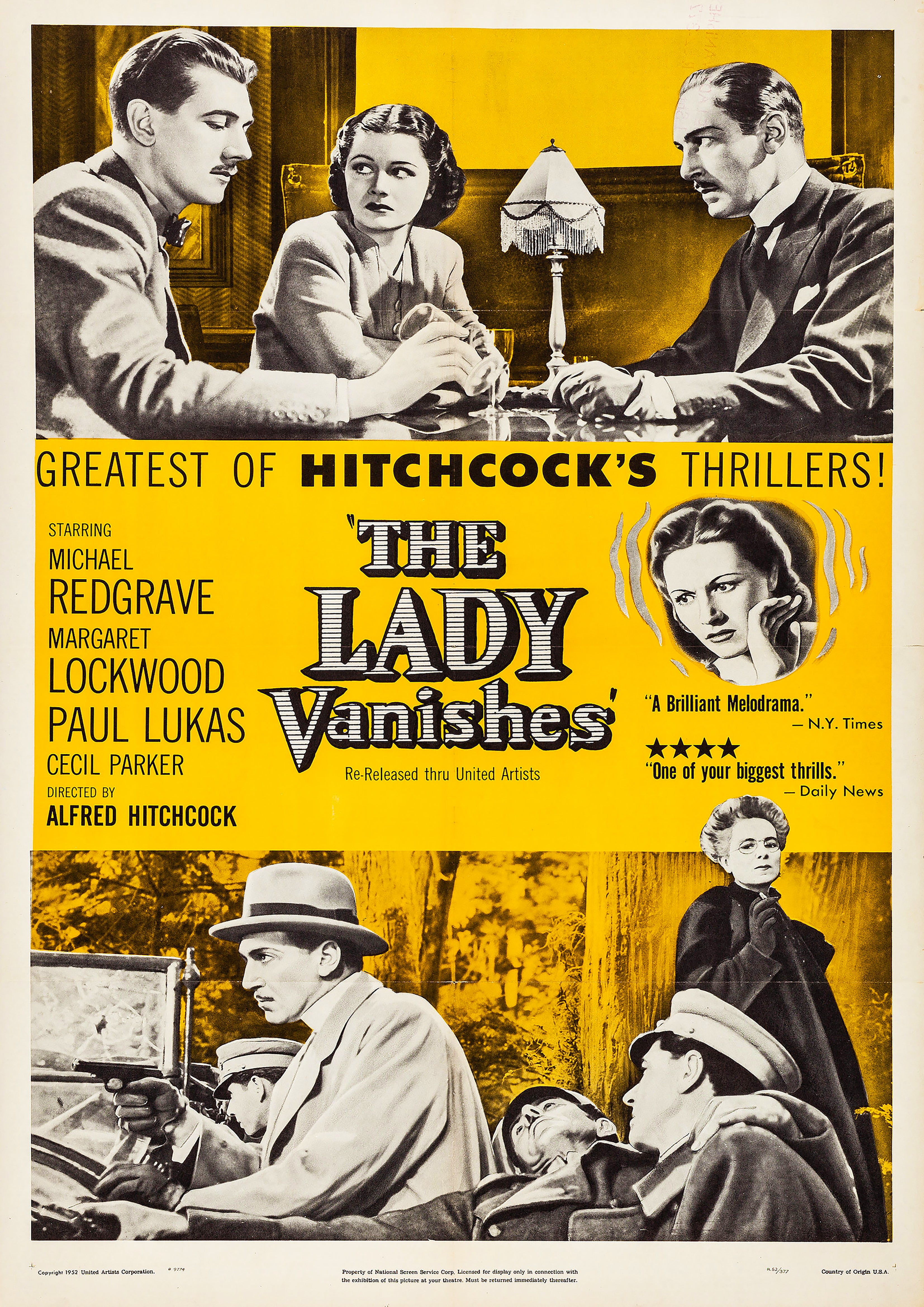 Reproduction Alfred Hitchcock 