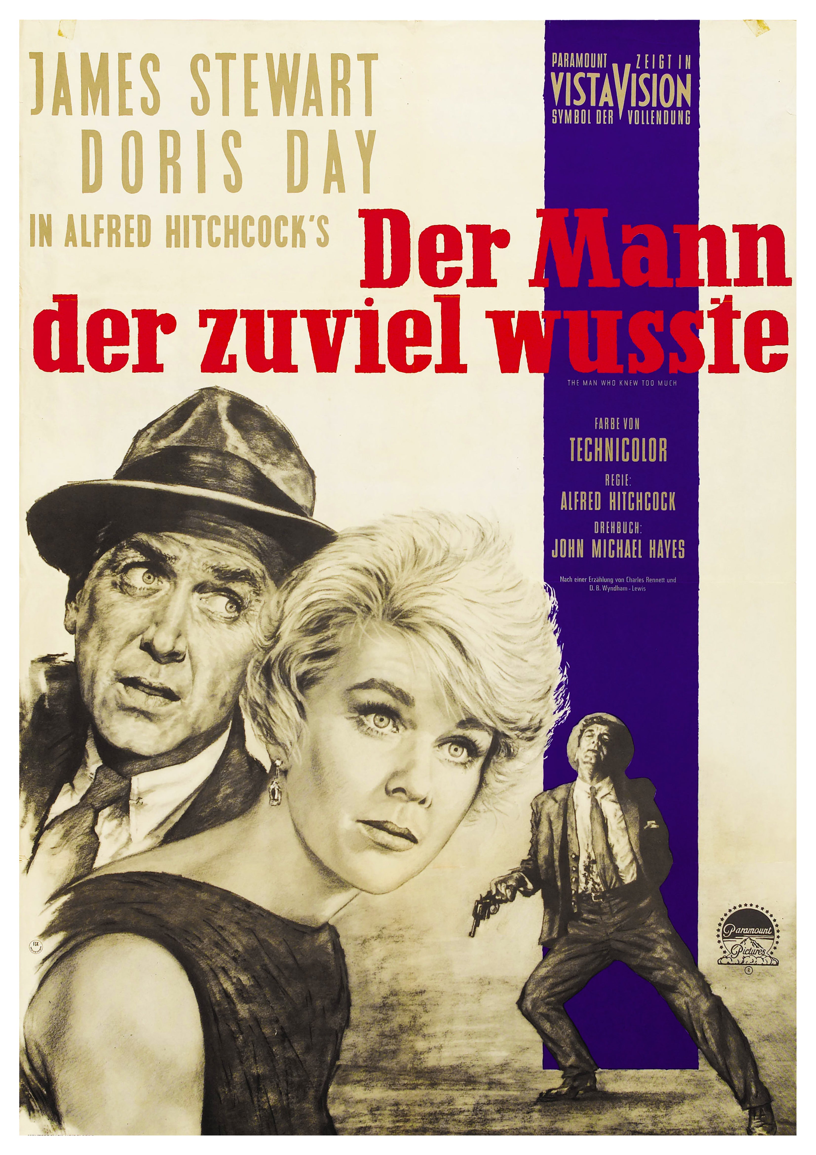 Reproduction Alfred Hitchcock 