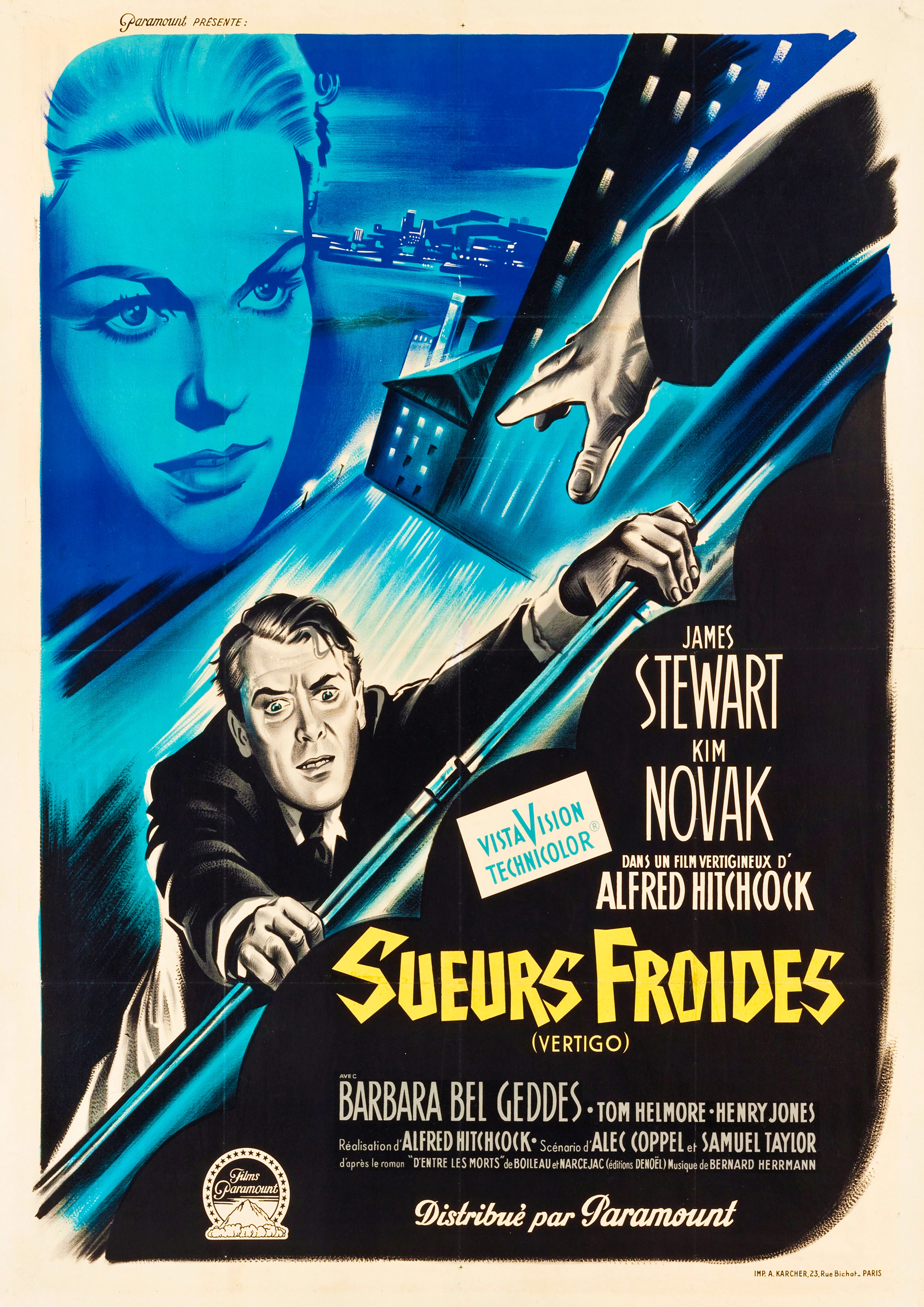 Reproduction Alfred Hitchcock 