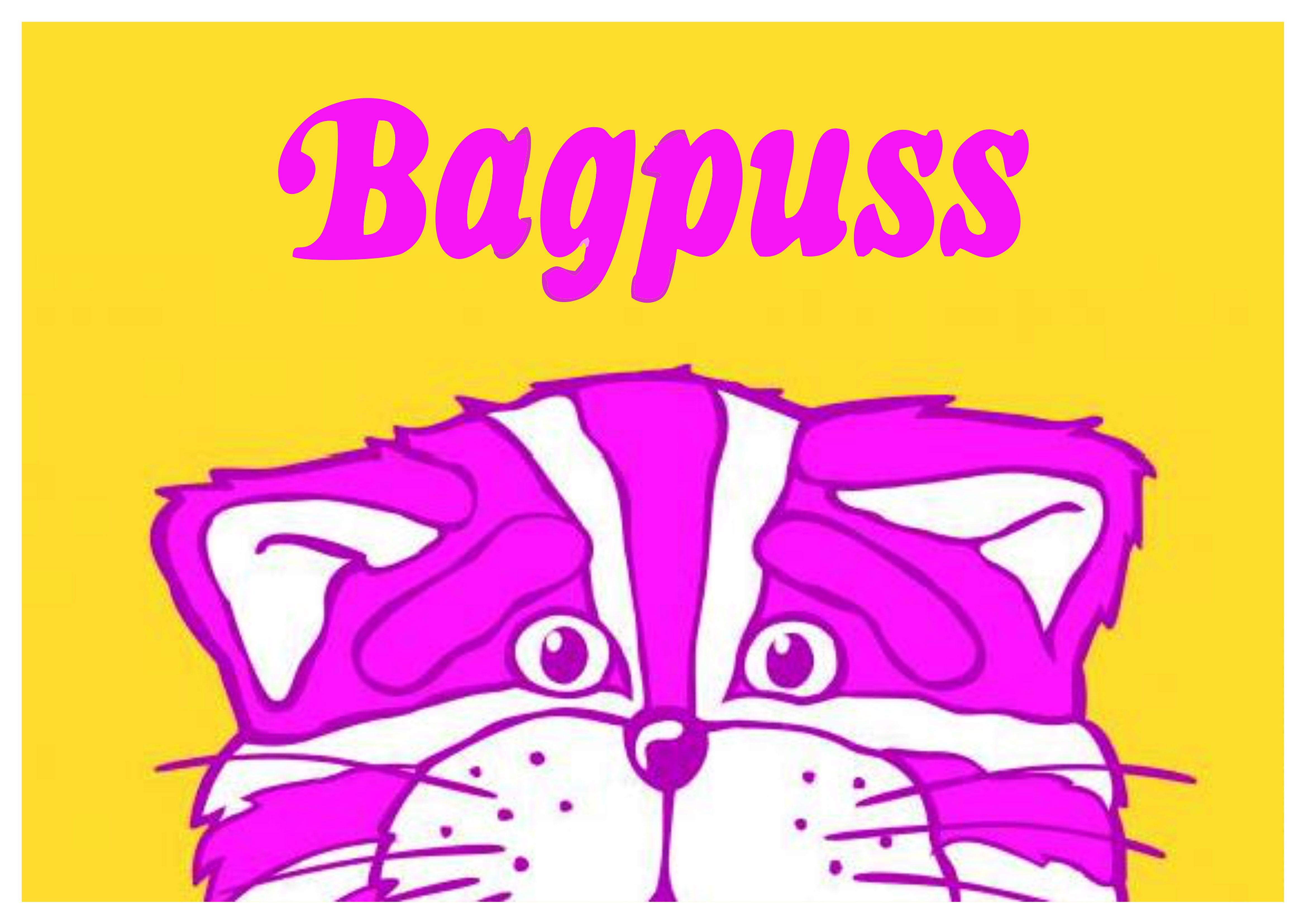 Reproduction Vintage "Bagpuss" Children's TV Animals Poster