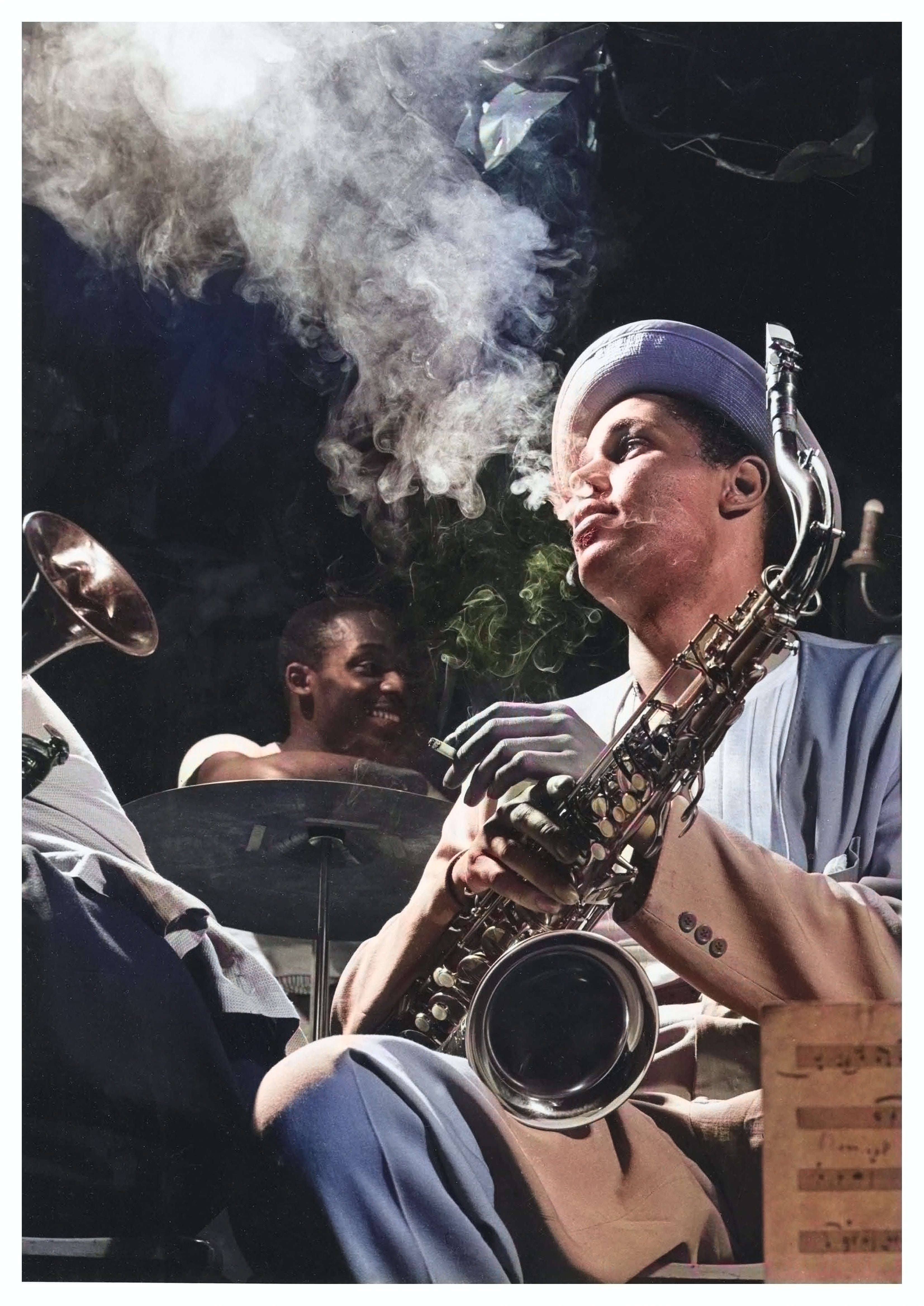 Reproduction Vintage "Dexter Gordon - Colour" Jazz Poster