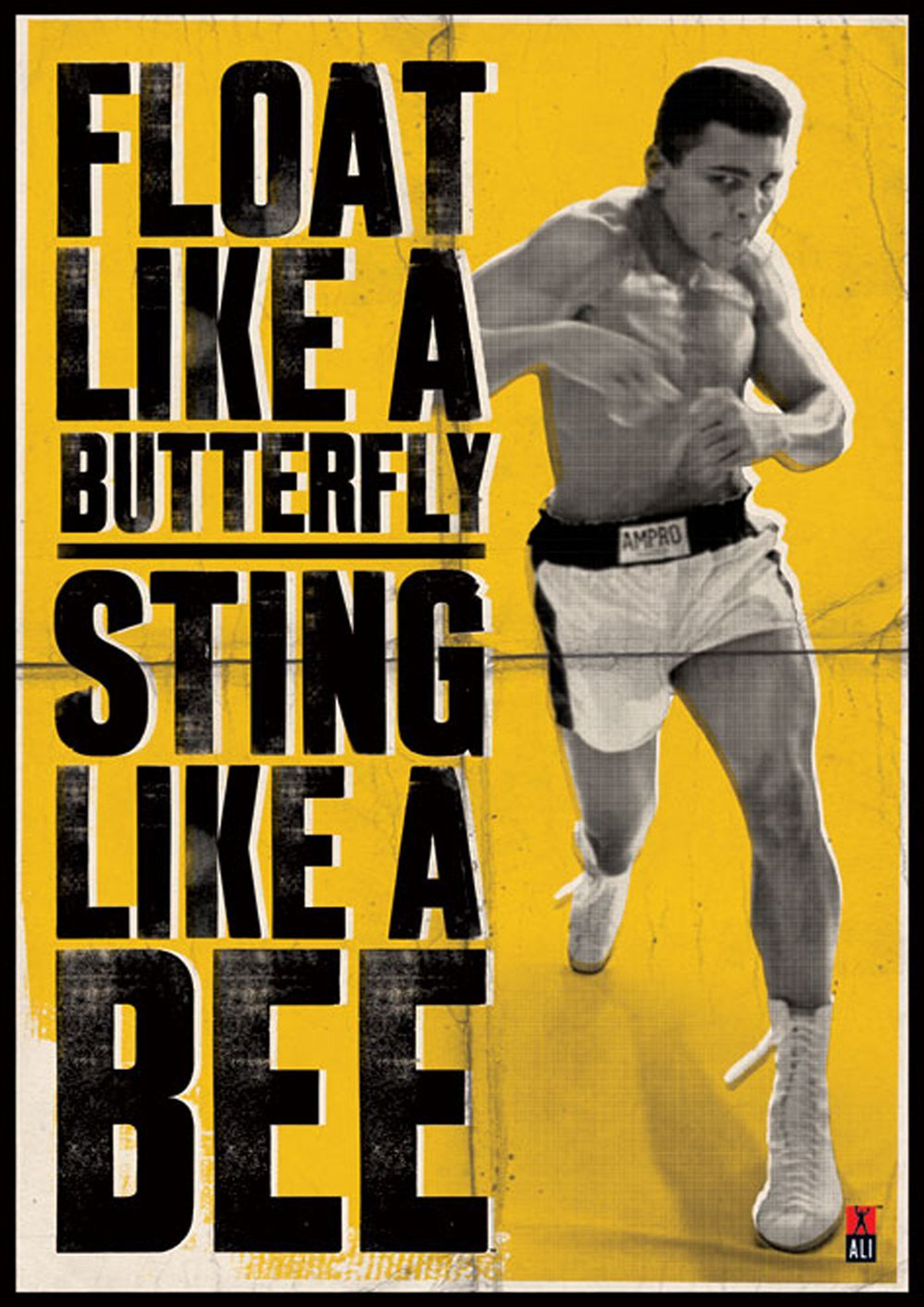 Reproduction Vintage "Muhammad Ali" Sports Poster