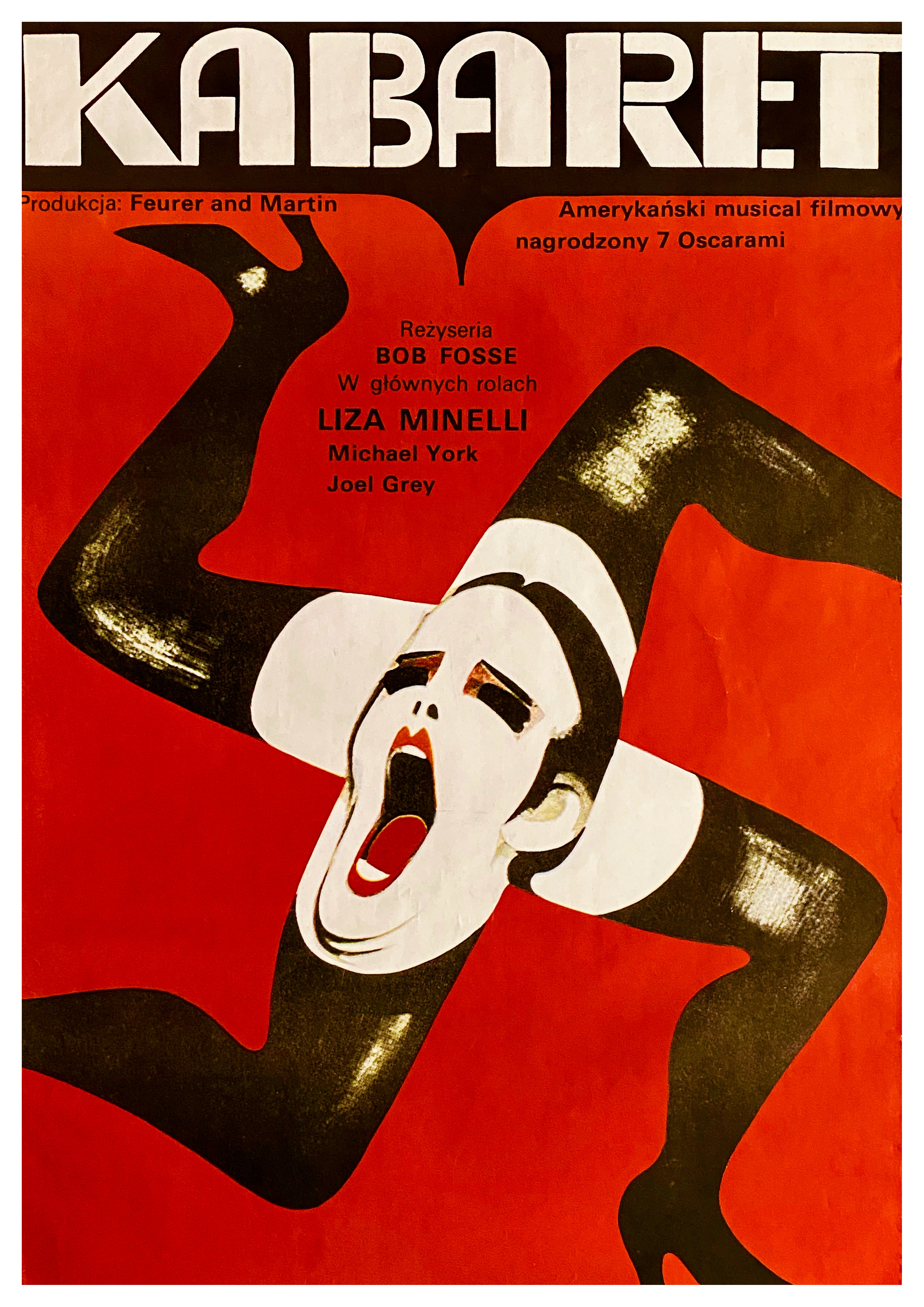 Reproduction Vintage "Kabaret" Musical Poster