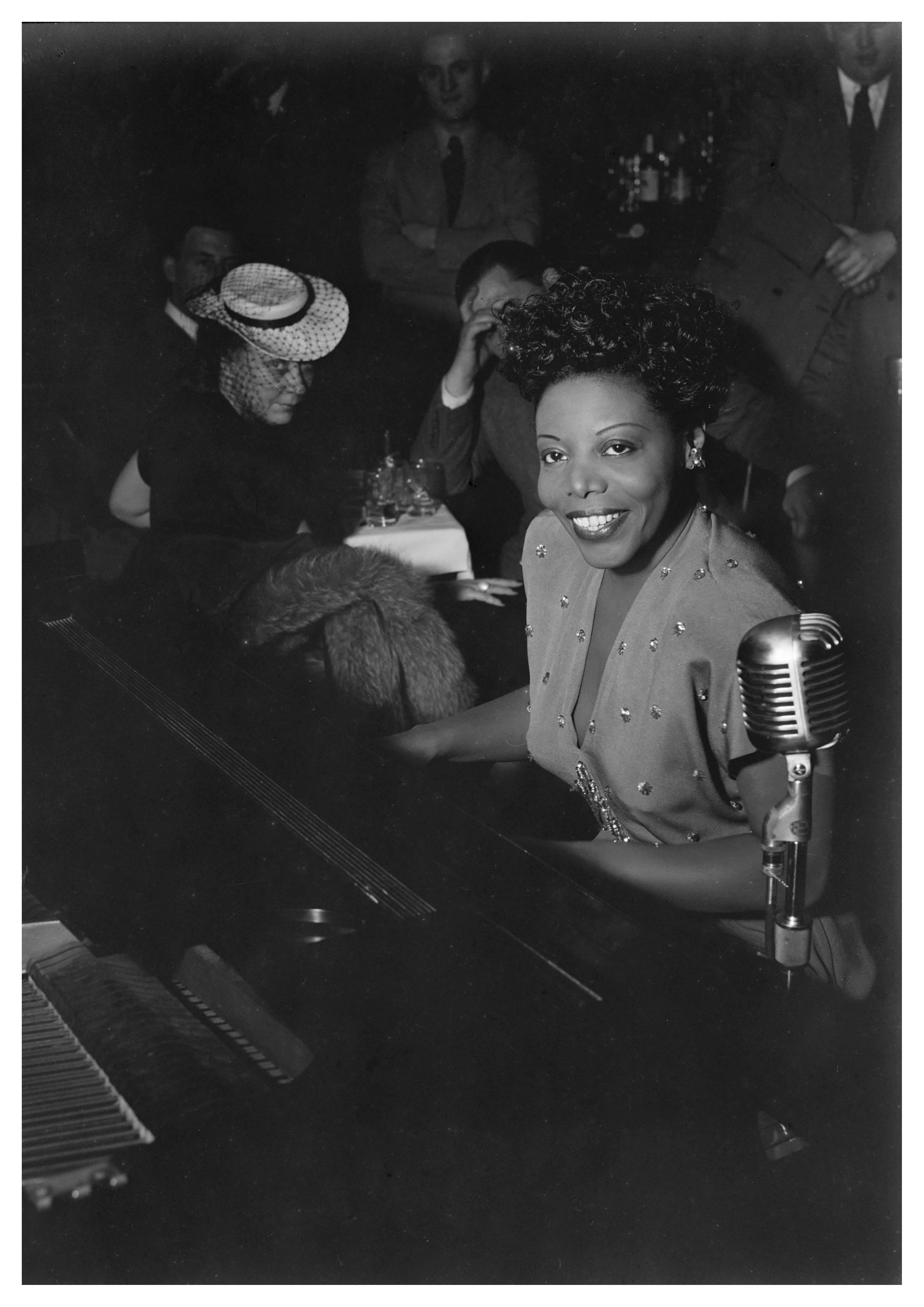Reproduction Vintage "Mary Lou Williams - Black & White" Jazz Poster
