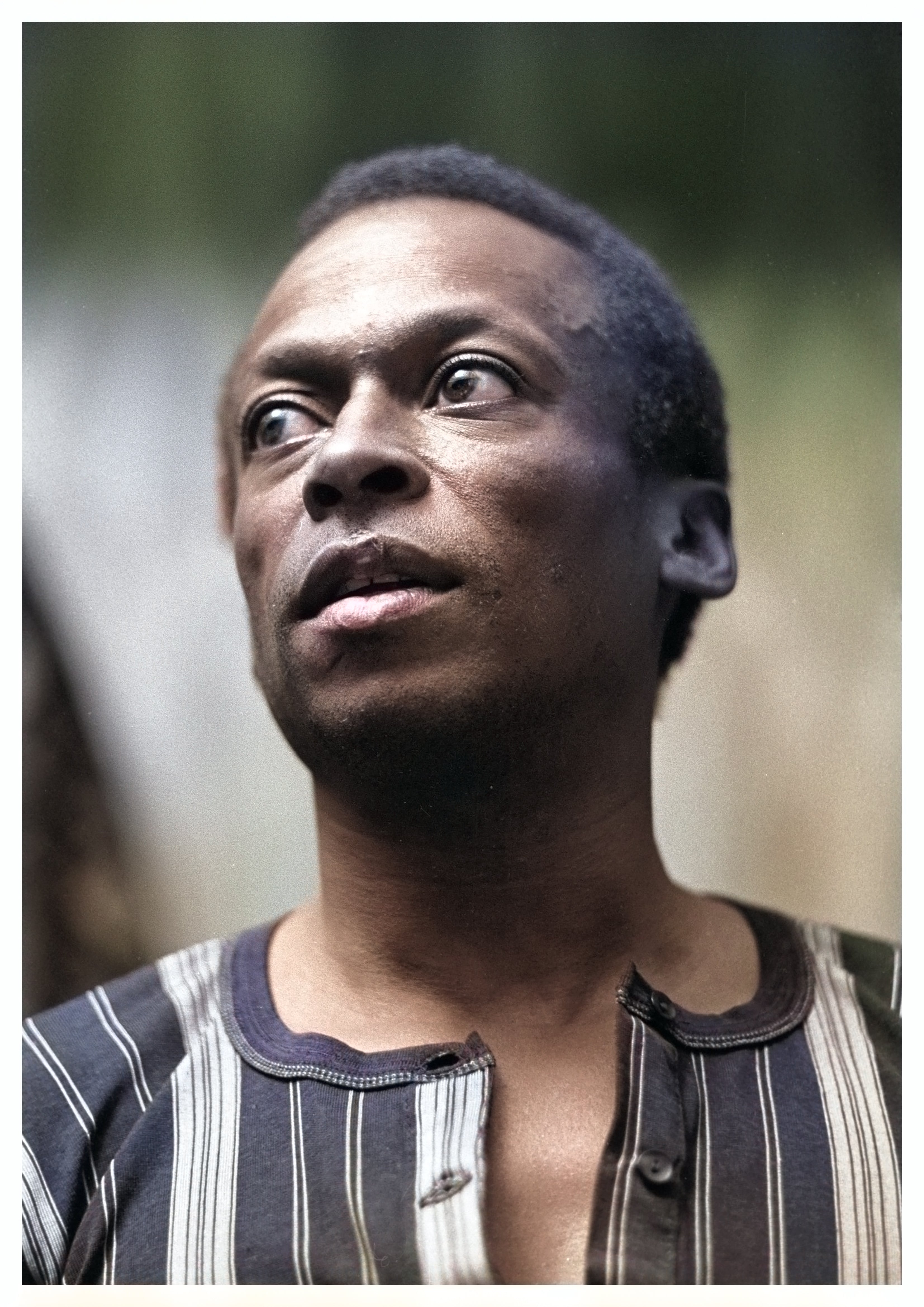 Reproduction Vintage "Miles Davis - Colour" Jazz Poster