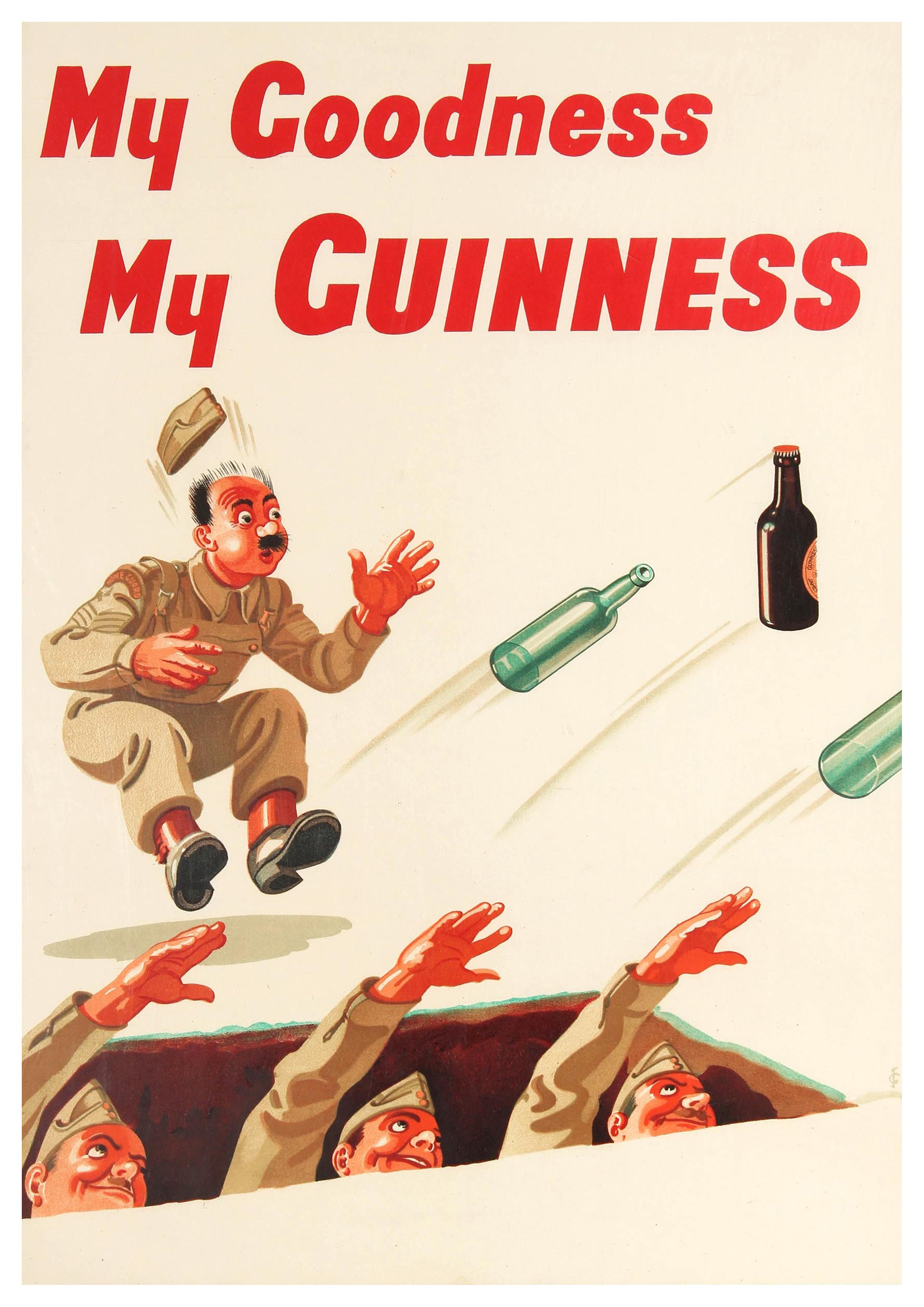 Reproduction Vintage "Guinness - My Goodness" Advertising Poster