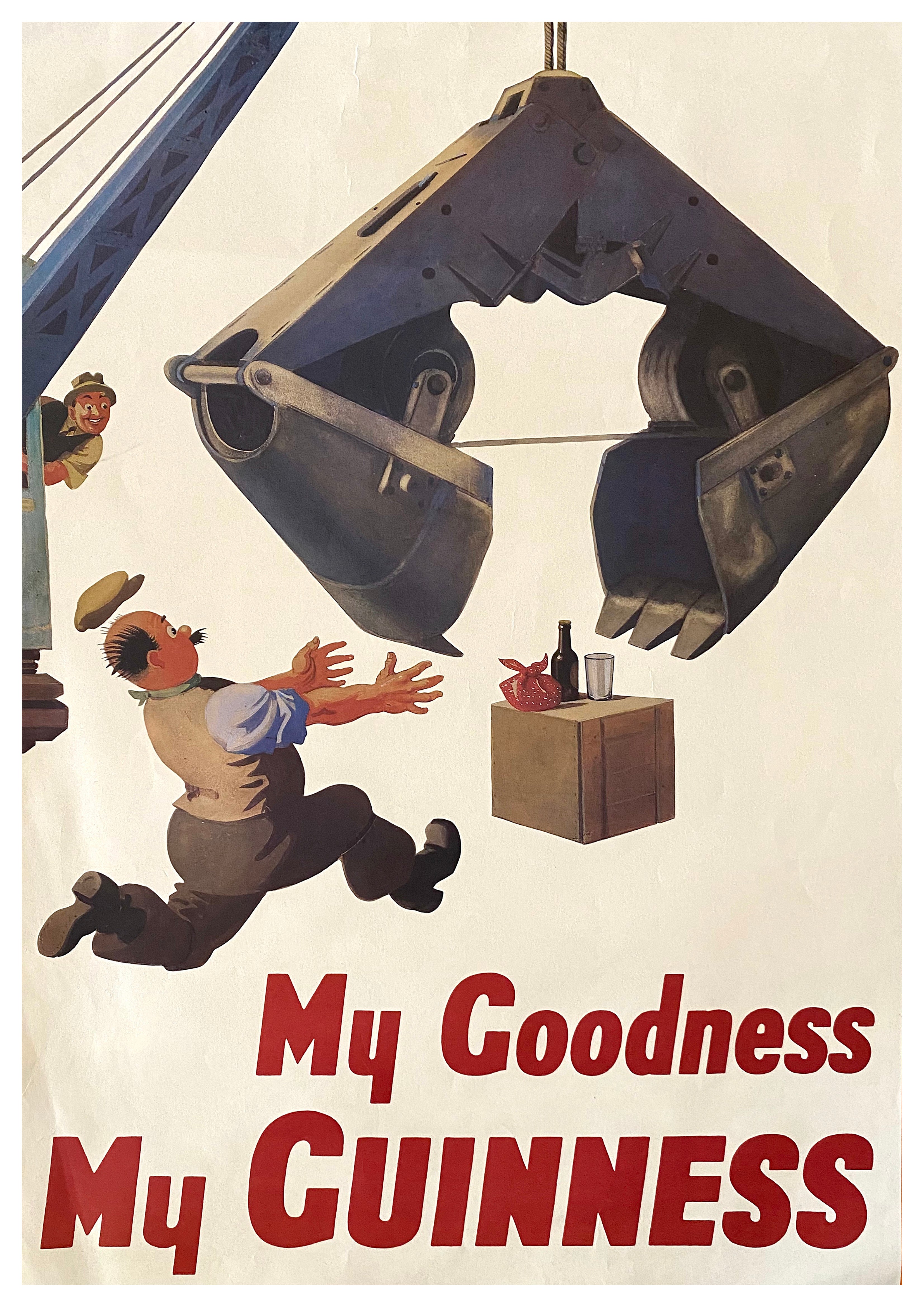 Reproduction Vintage "Guinness - My Goodness" Advertising Poster