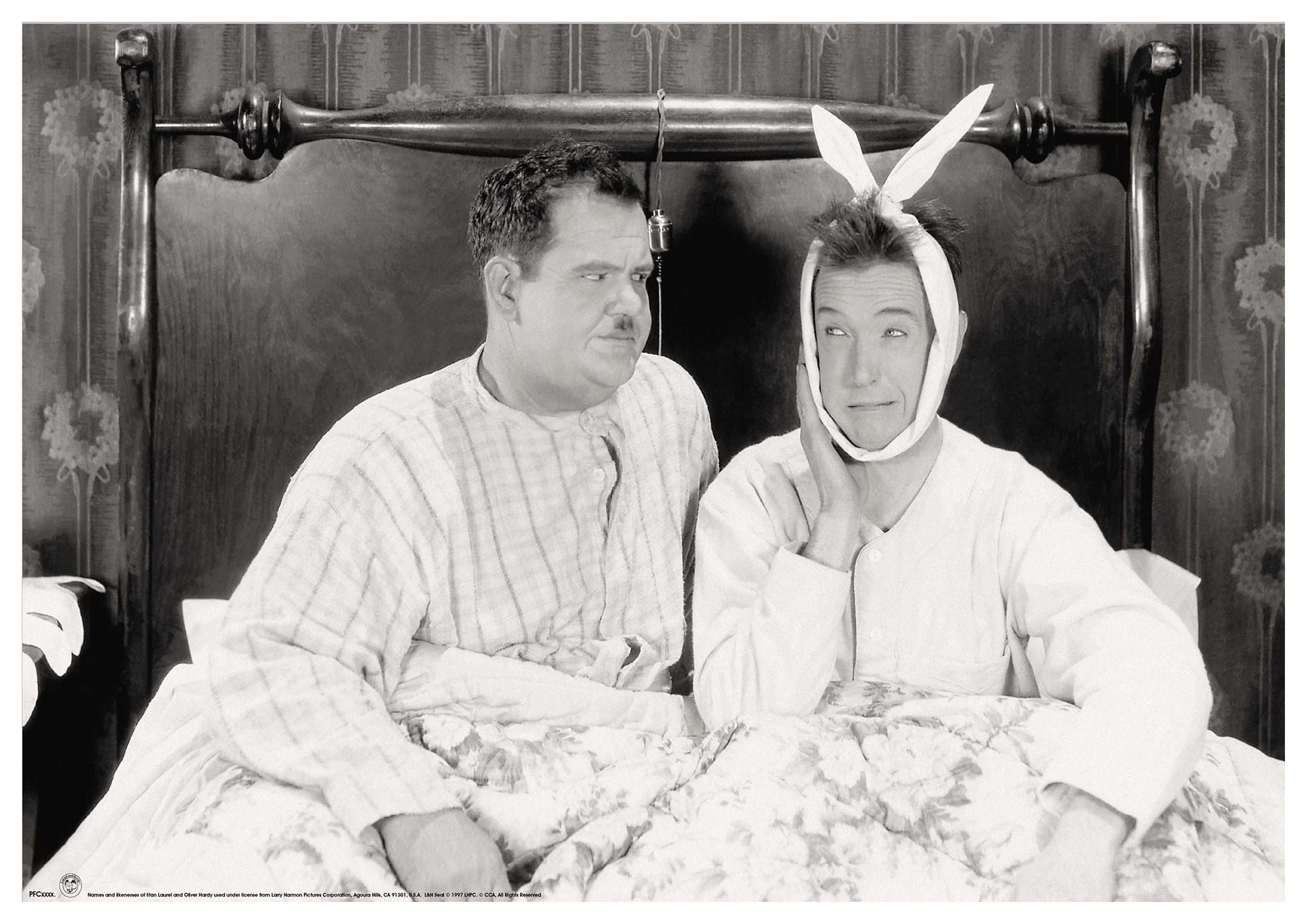 Reproduction Laurel and Hardy 