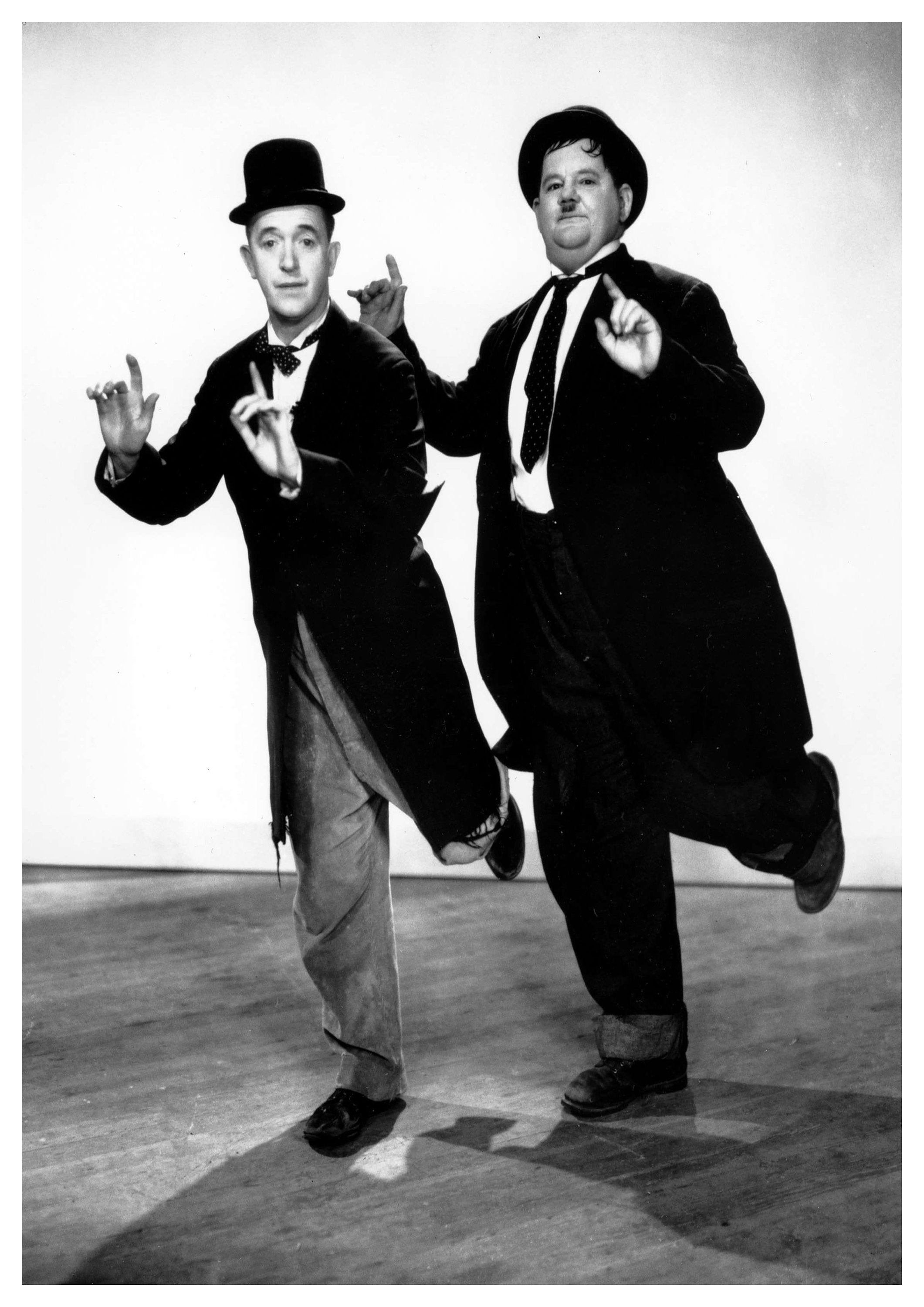 Reproduction Laurel and Hardy 