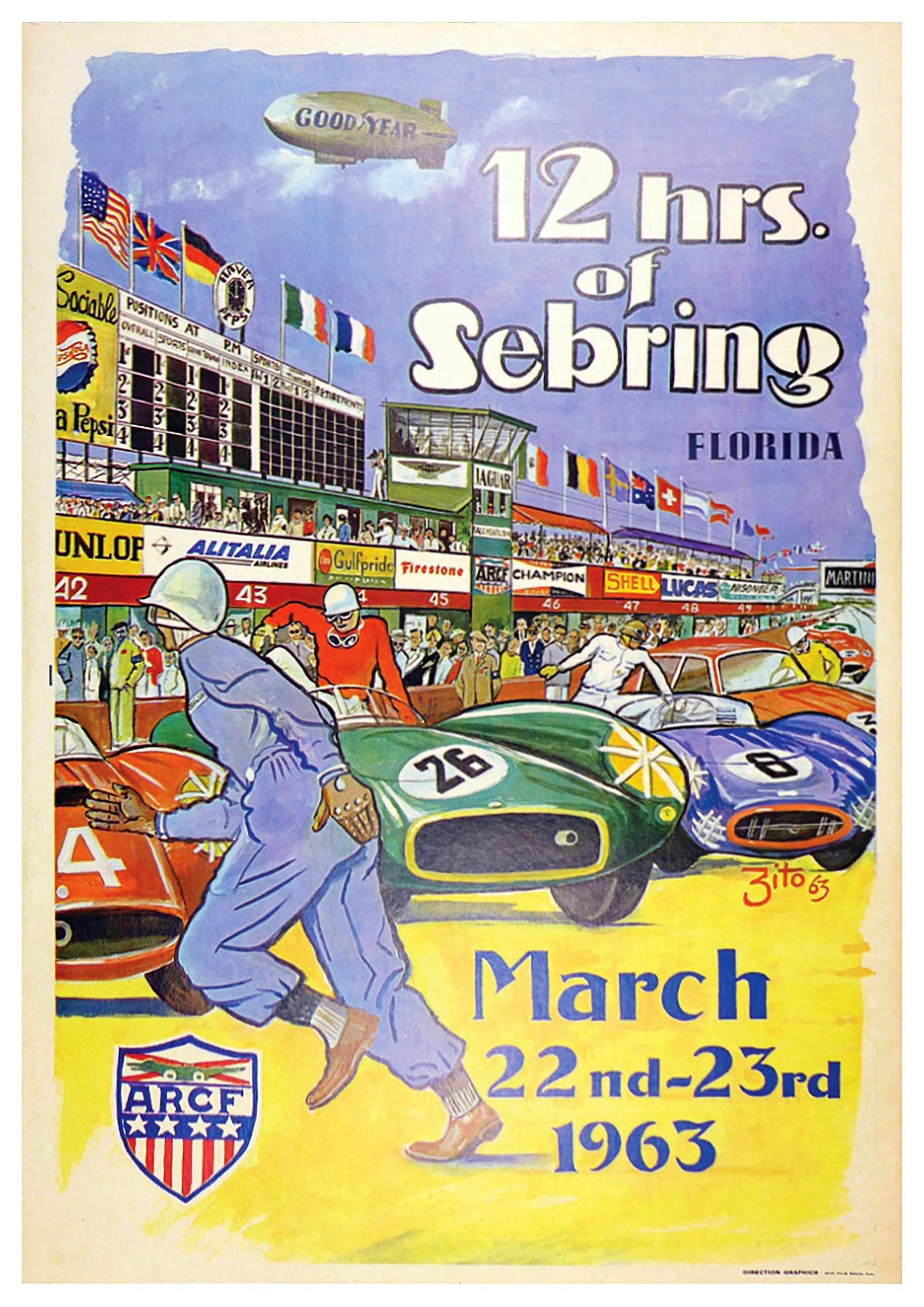 Reproduction Vintage Sebring 