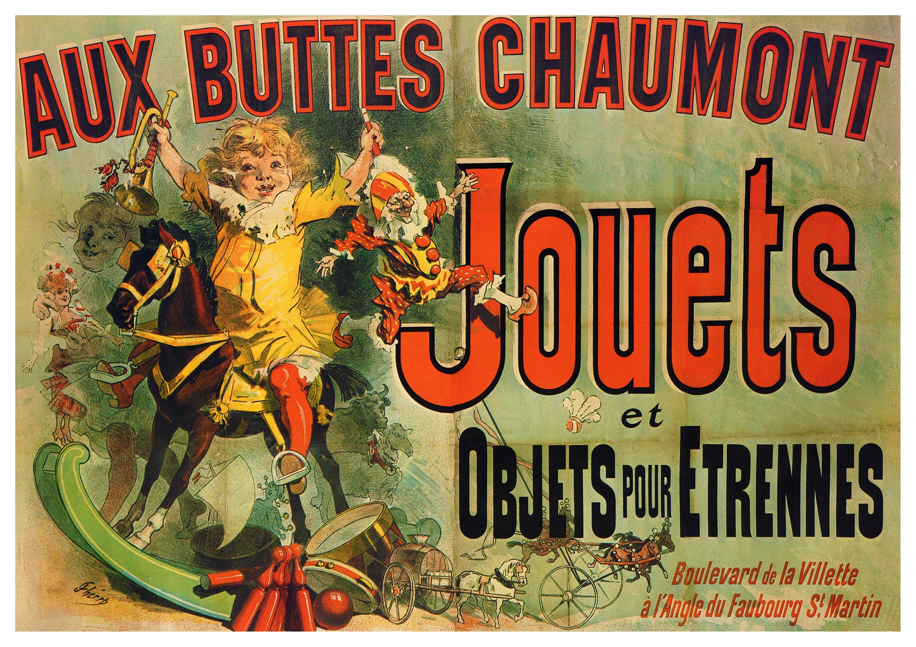Reproduction Vintage French 