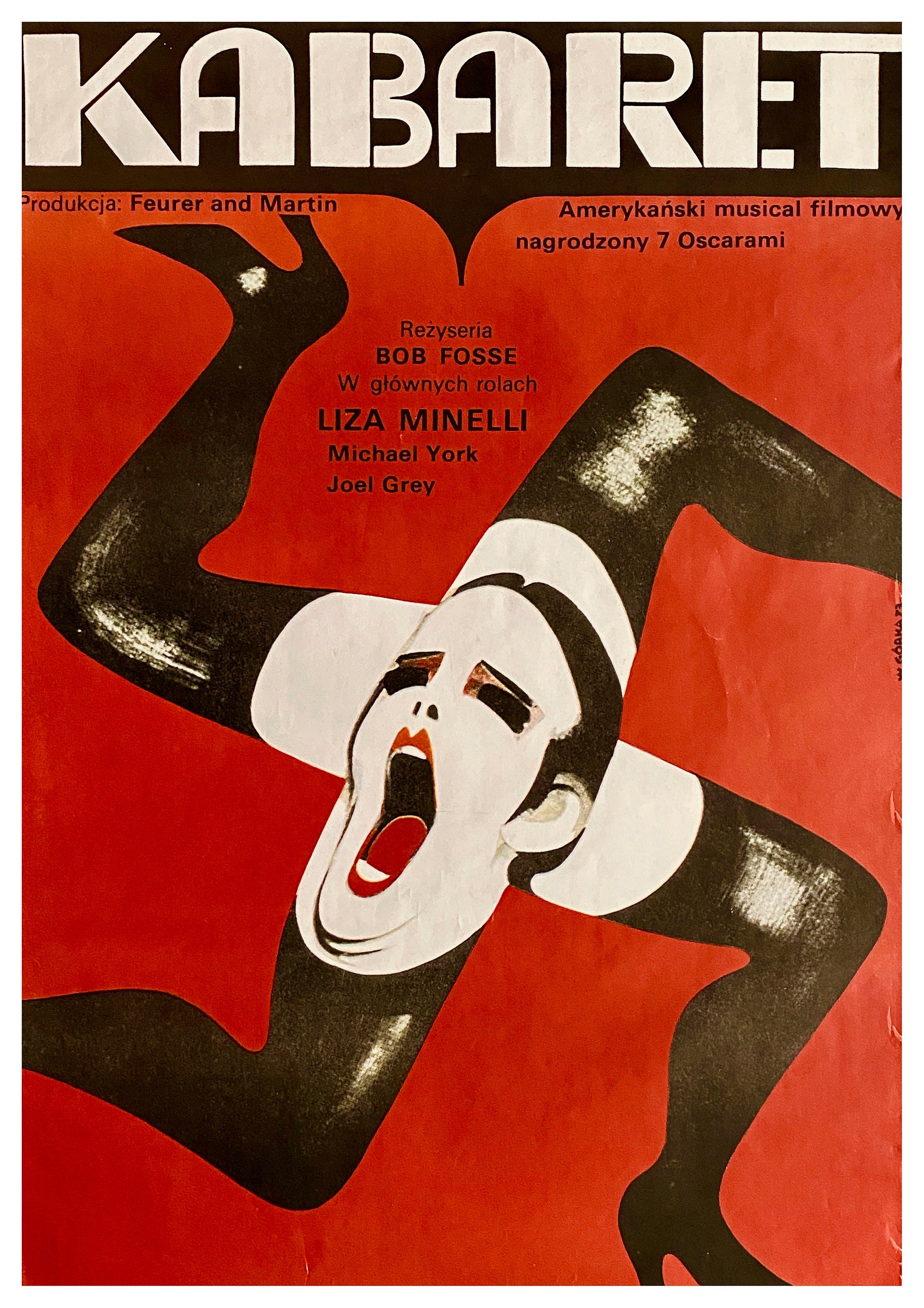 Reproduction Vintage Musical "Kabaret", Poster, Home Wall Art, Various Sizes Available