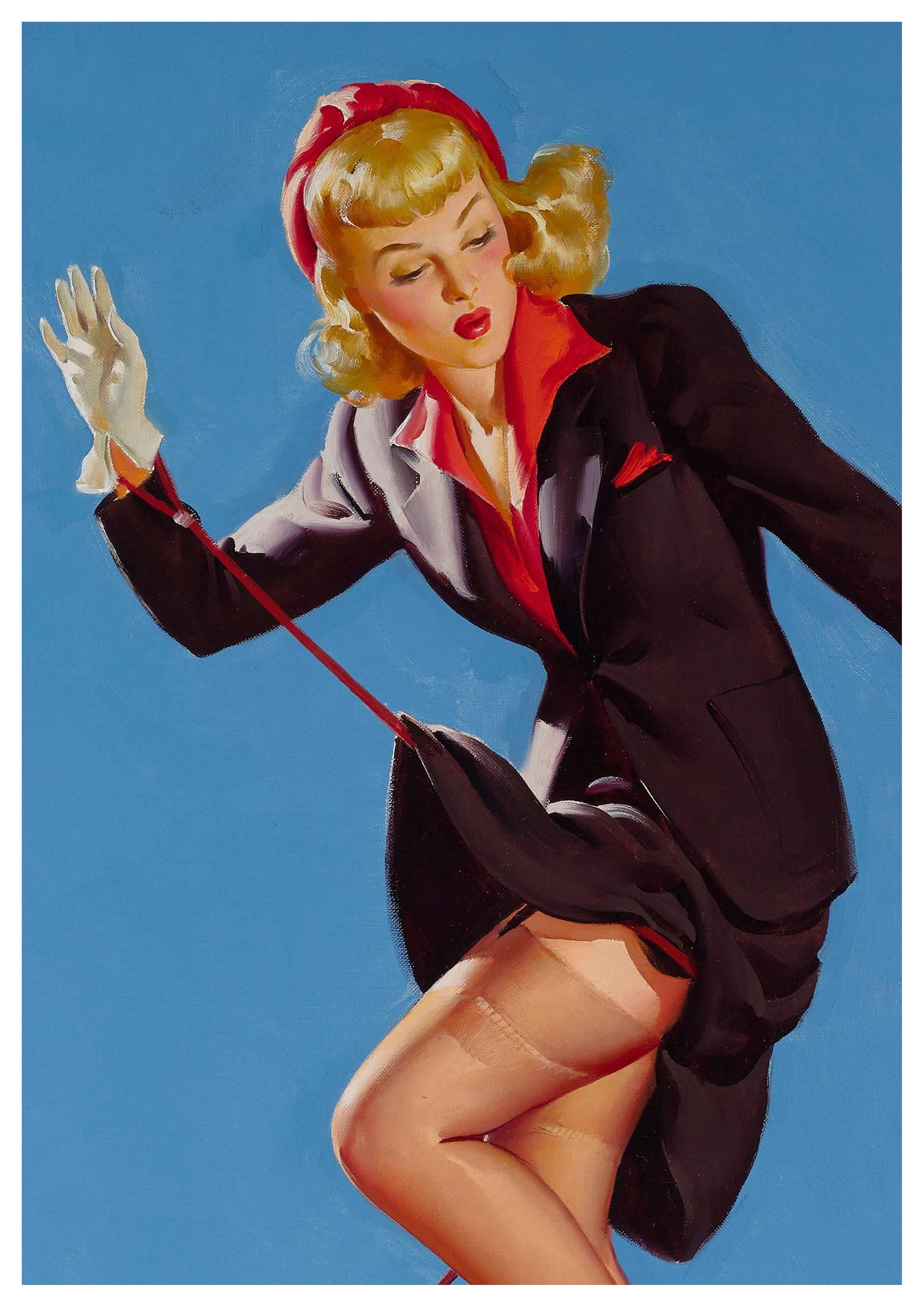 Reproduction Pin-Up Girl 