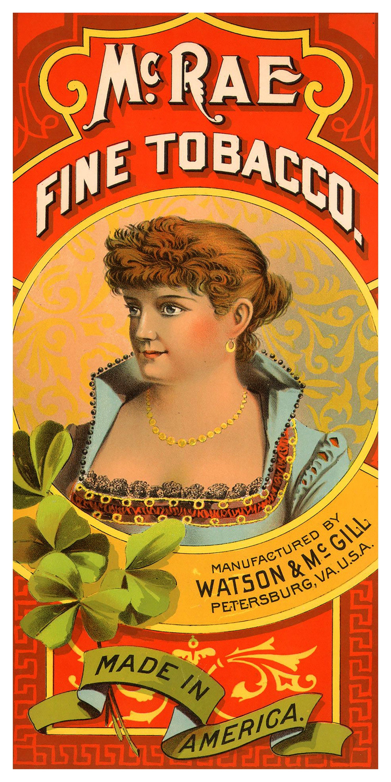 Reproduction Vintage Tobacco 