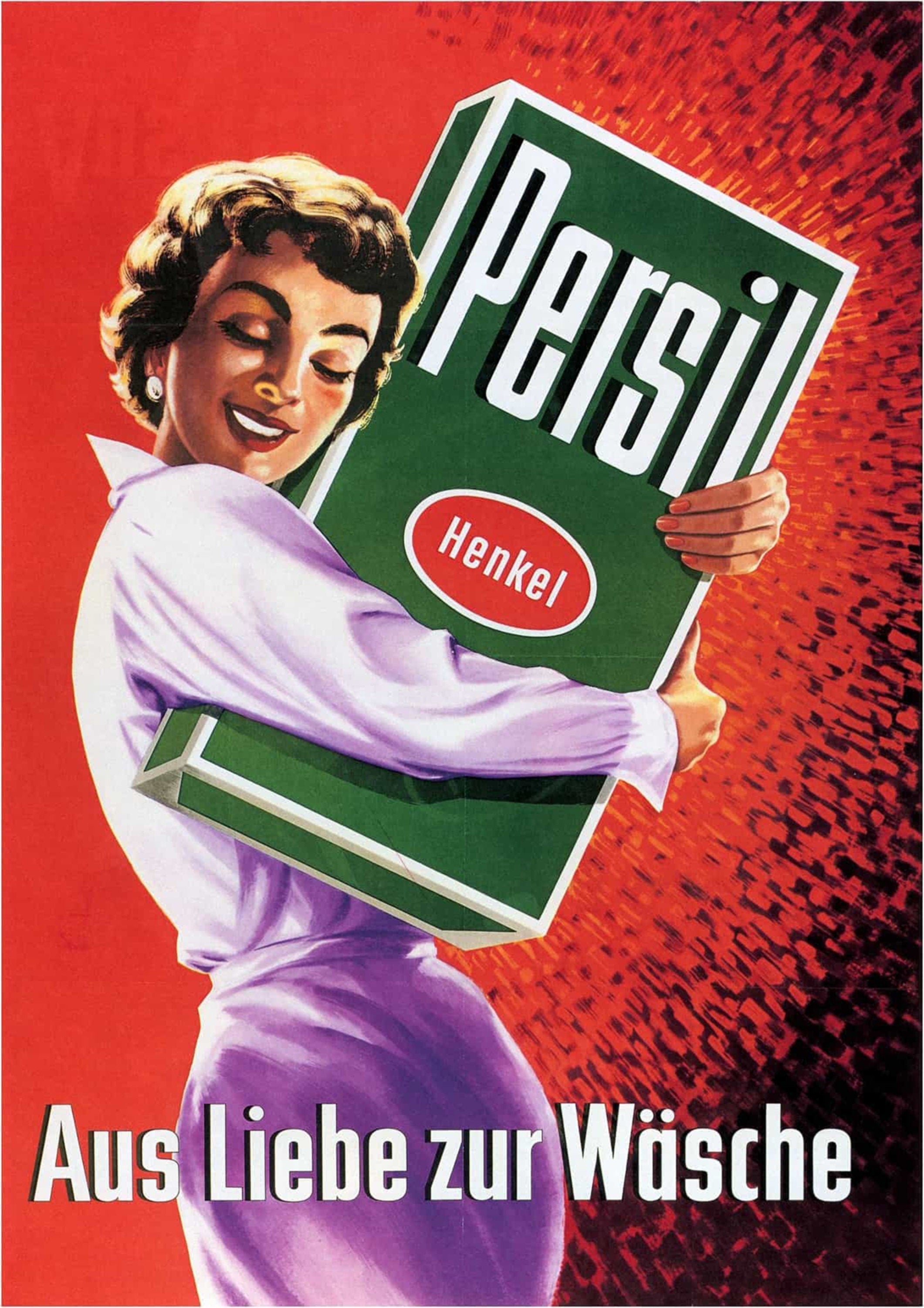 Reproduction Vintage Advertisement "Persil" Poster", Poster, Home Wall Art, Various Sizes Available