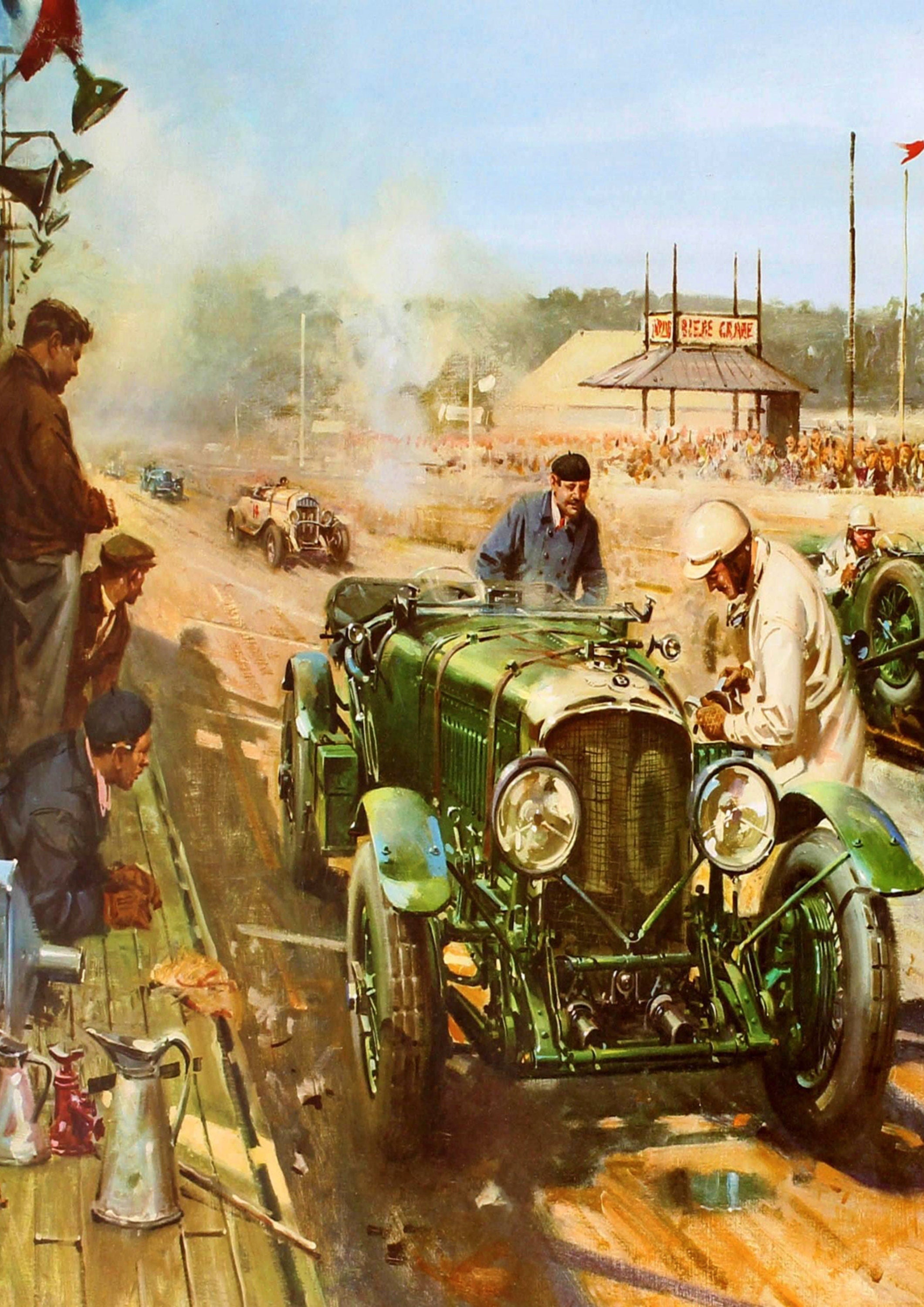 Reproduction Vintage Motor Racing Poster "Le Mans 1926", Home Wall Art, Various Sizes Available