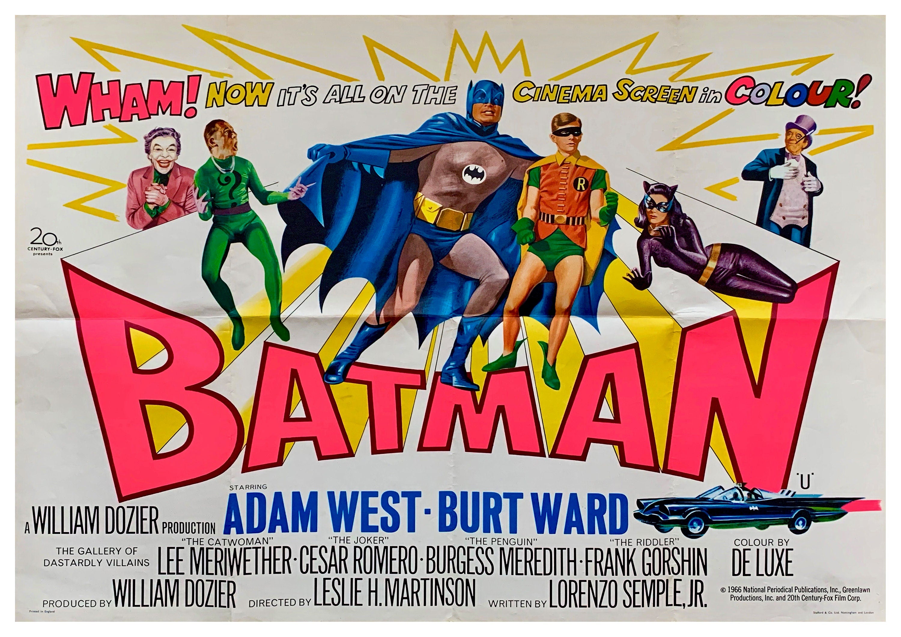 Reproduction Vintage Movie Poster 