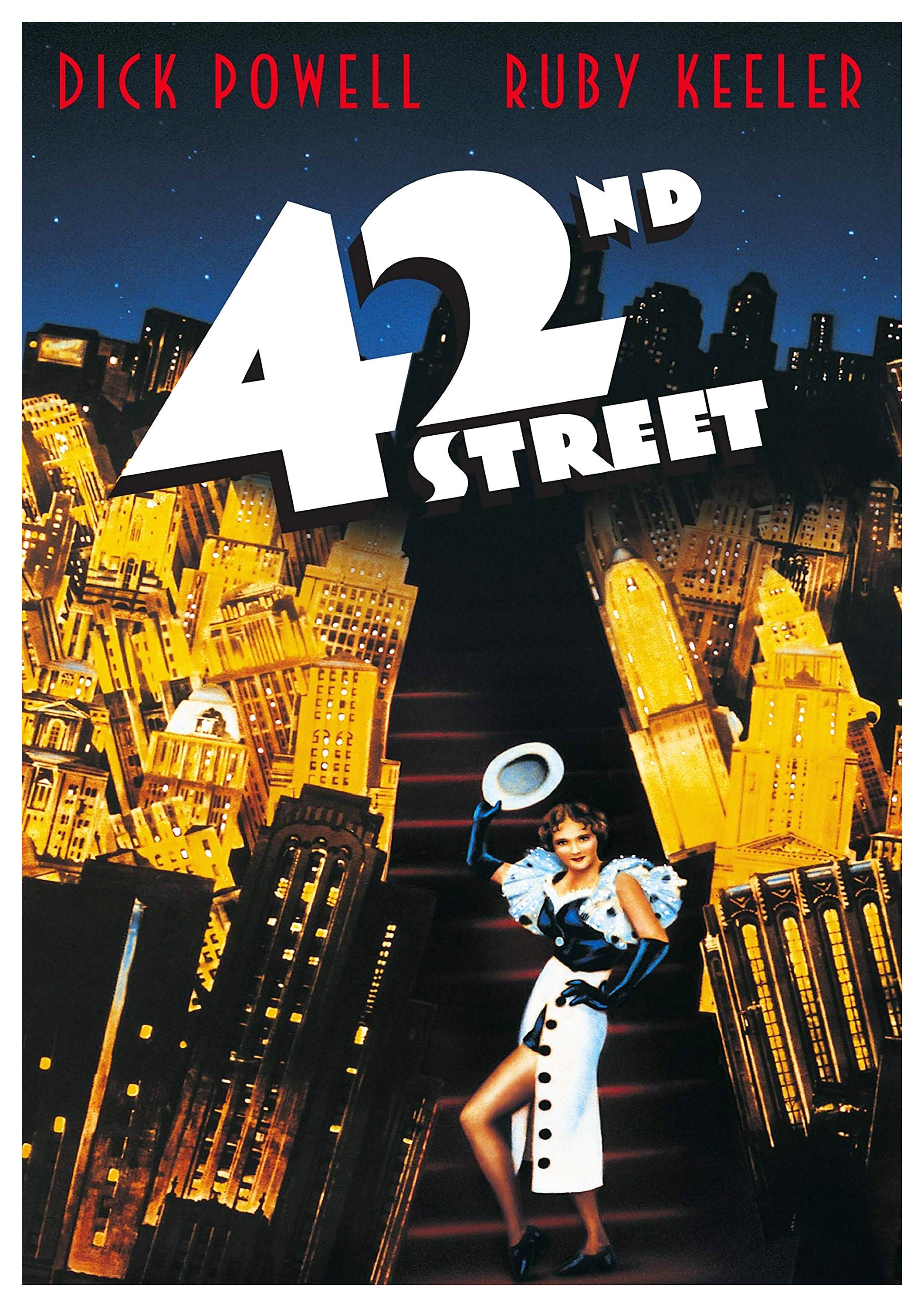 Reproduction Vintage Musical "42nd Street", Poster, Home Wall Art, Various Sizes Available