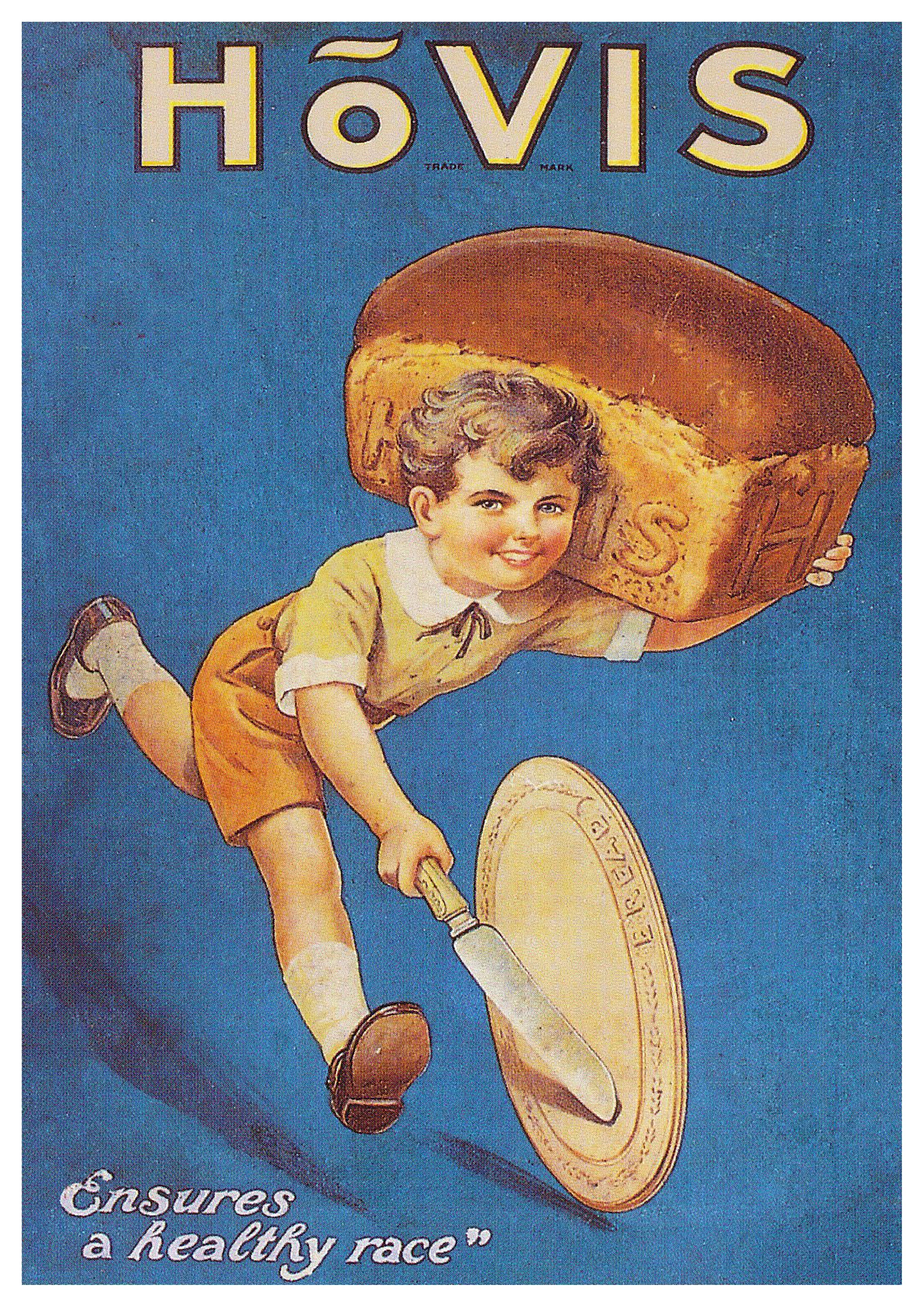 Reproduction Vintage Advertisement "Hovis" Poster", Poster, Home Wall Art, Various Sizes Available