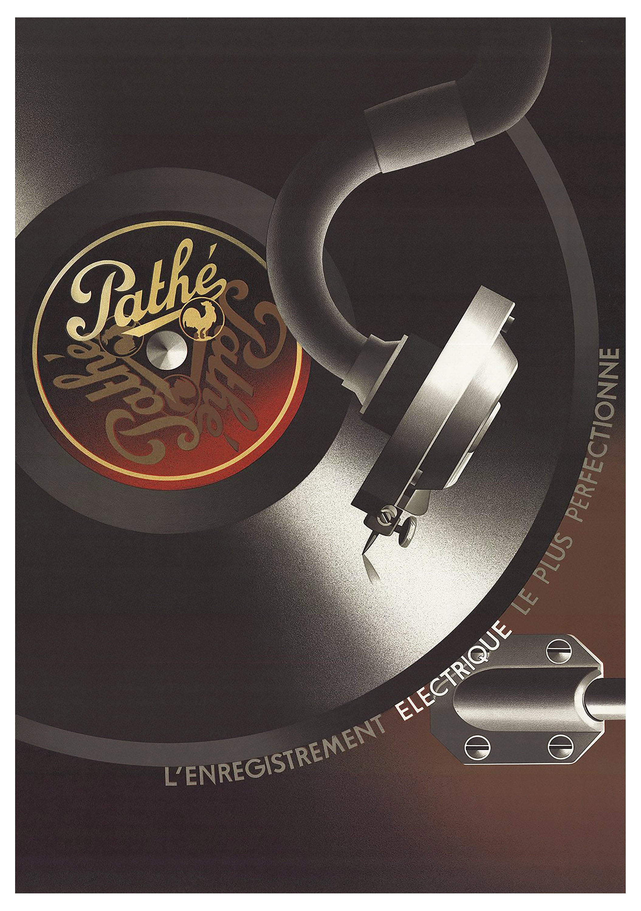 Reproduction Vintage Fine Art "Electronique", Poster, Home Wall Art, Various Sizes Available