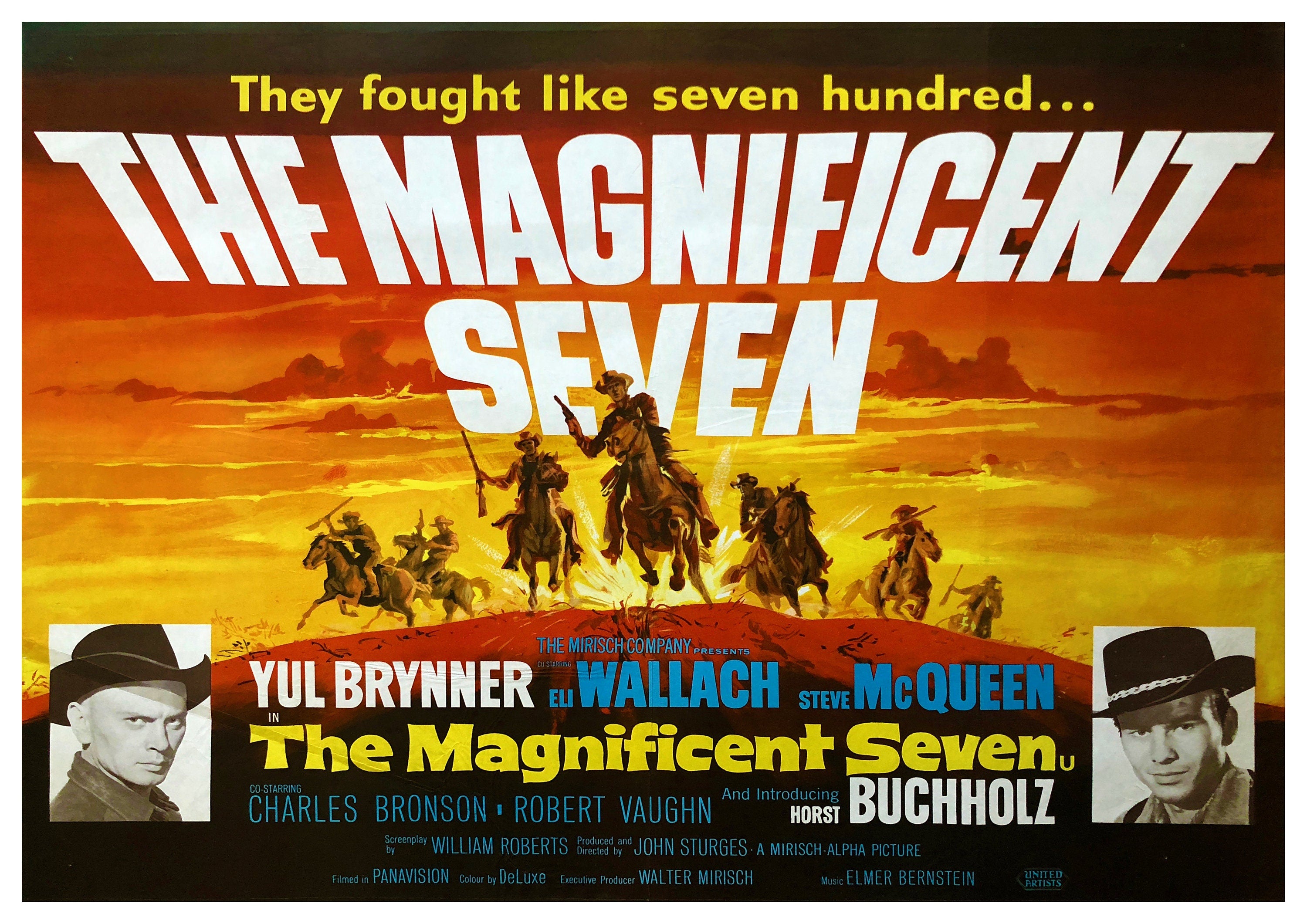 Reproduction Vintage Western Movie Poster 
