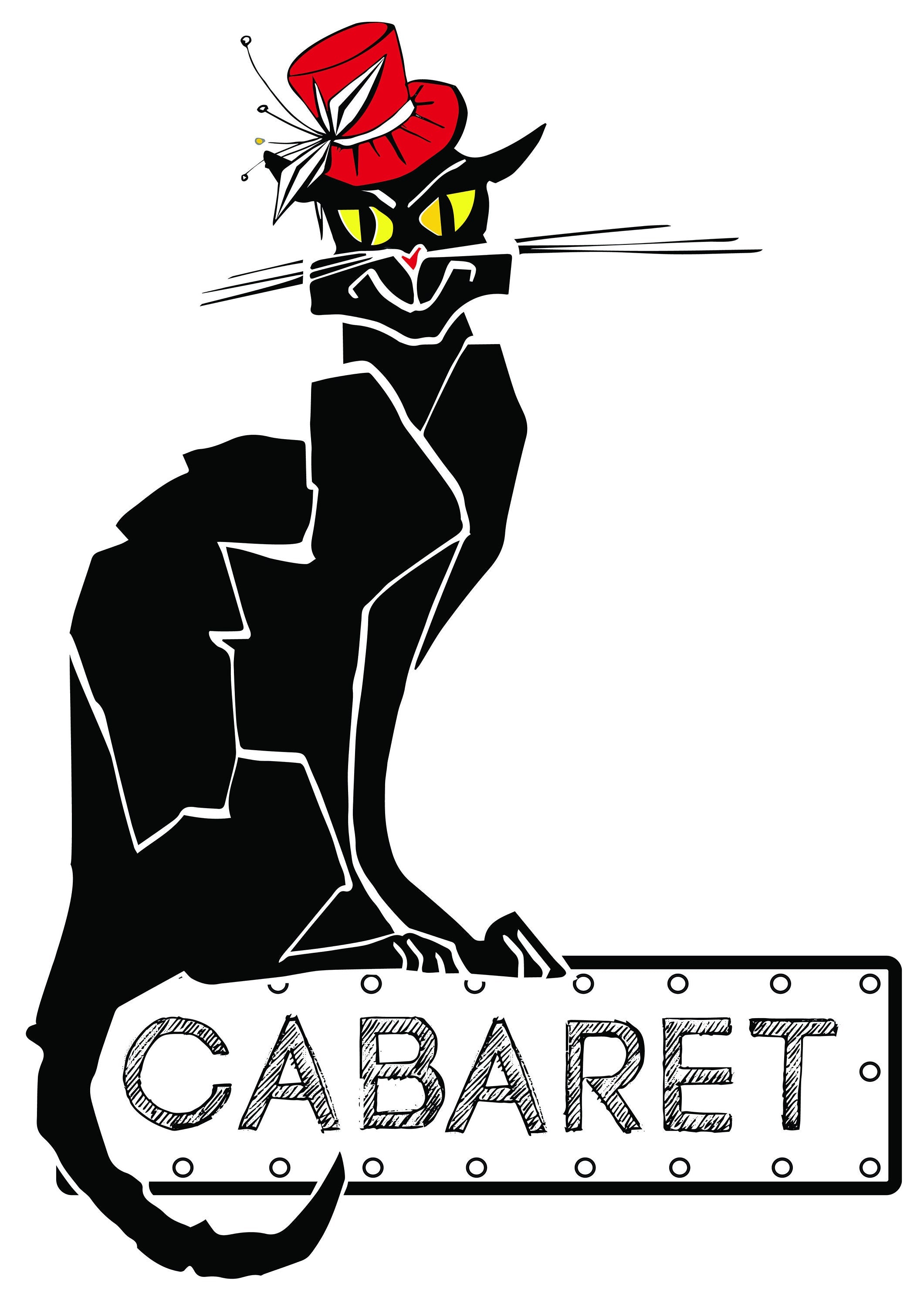 Reproduction Vintage "Cat Cabaret" Fine Art Poster, Home Wall Art, Various Sizes Available