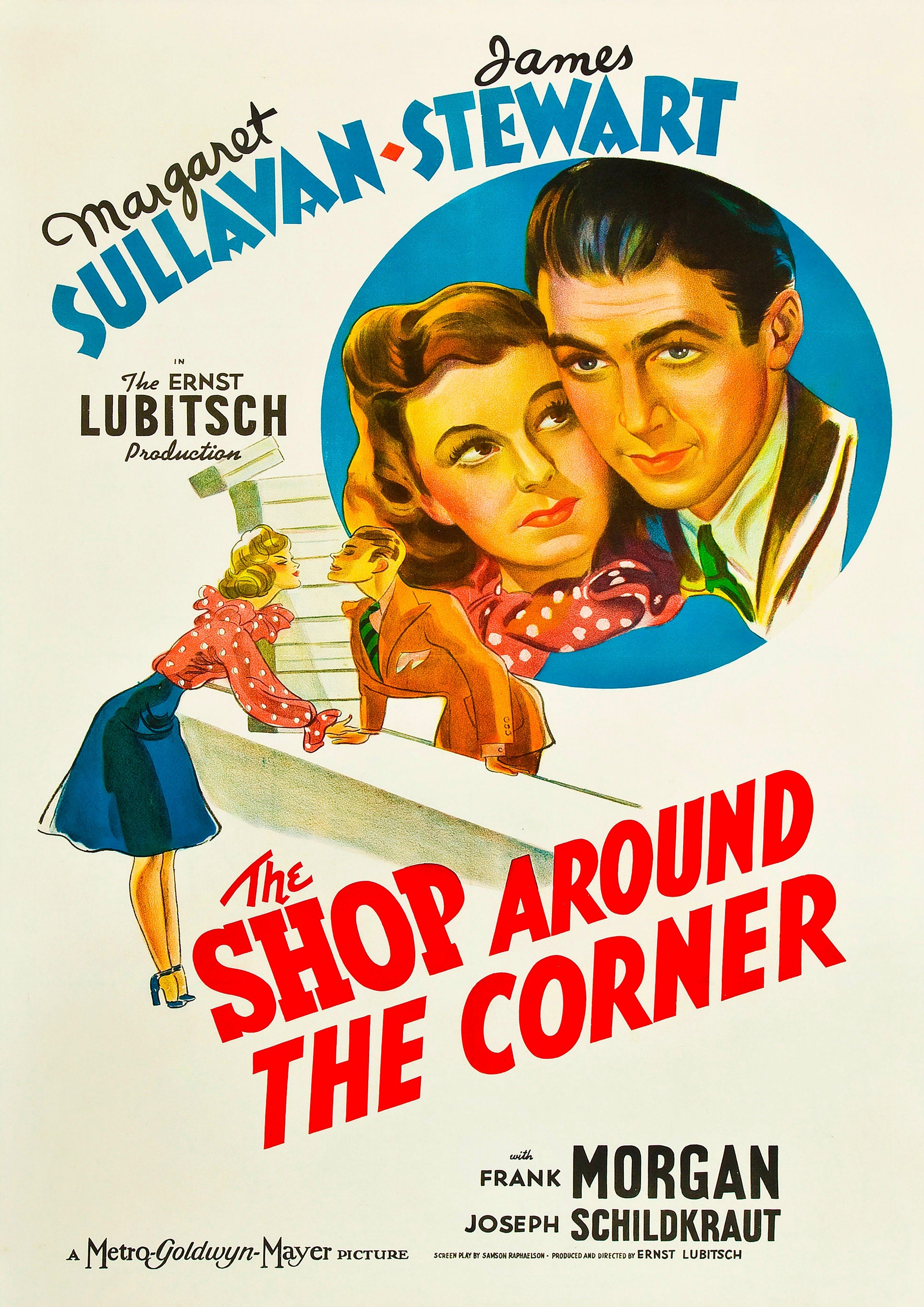 Reproduction Vintage Musical "The Shop Around The Corner", Poster, Home Wall Art, Various Sizes Available