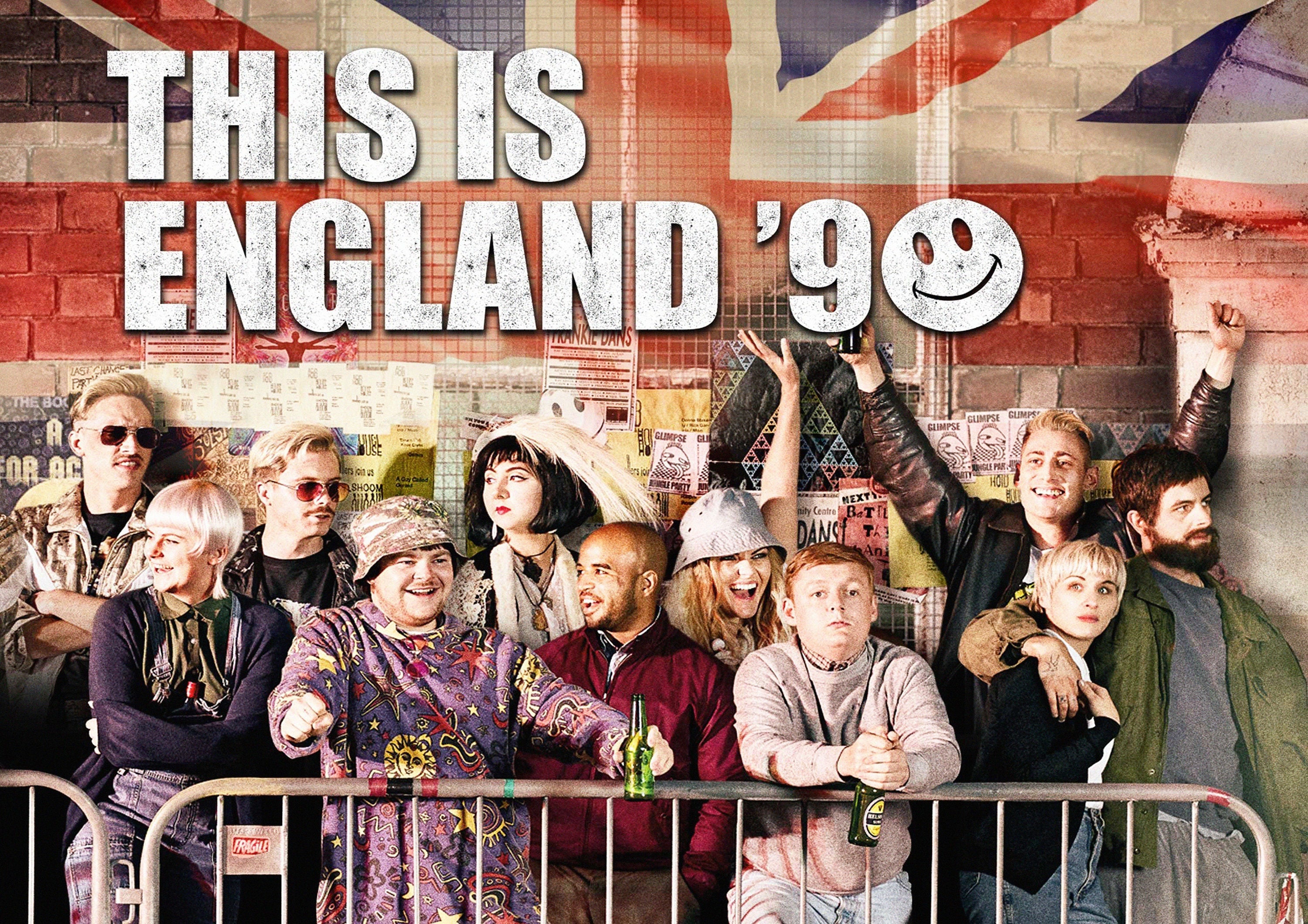 Reproduction Vintage "This Is England '90" Poster, Home Wall Art, Various Sizes Available