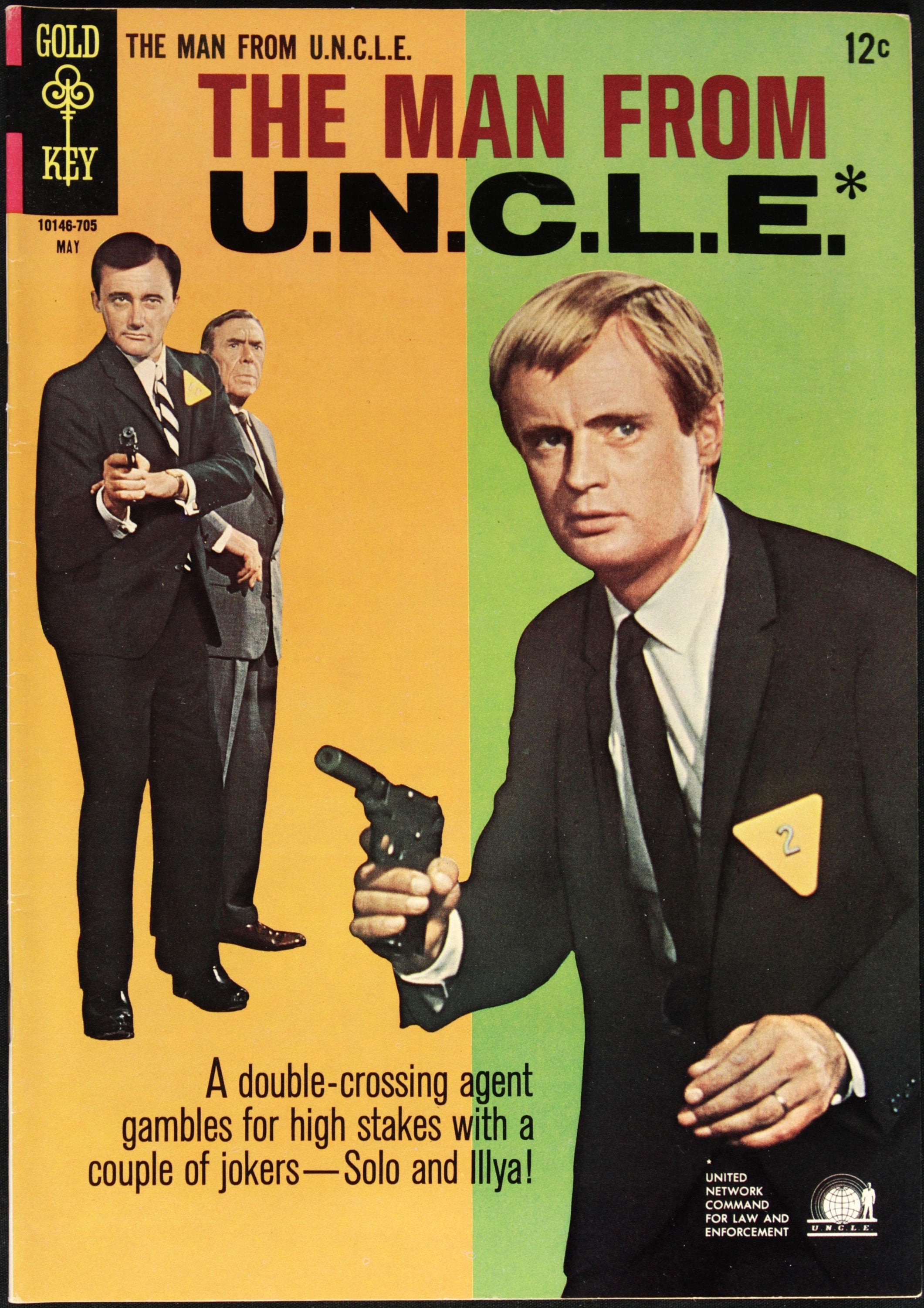Reproduction Vintage "The Man From Uncle" Poster, Home Wall Art, Various Sizes Available