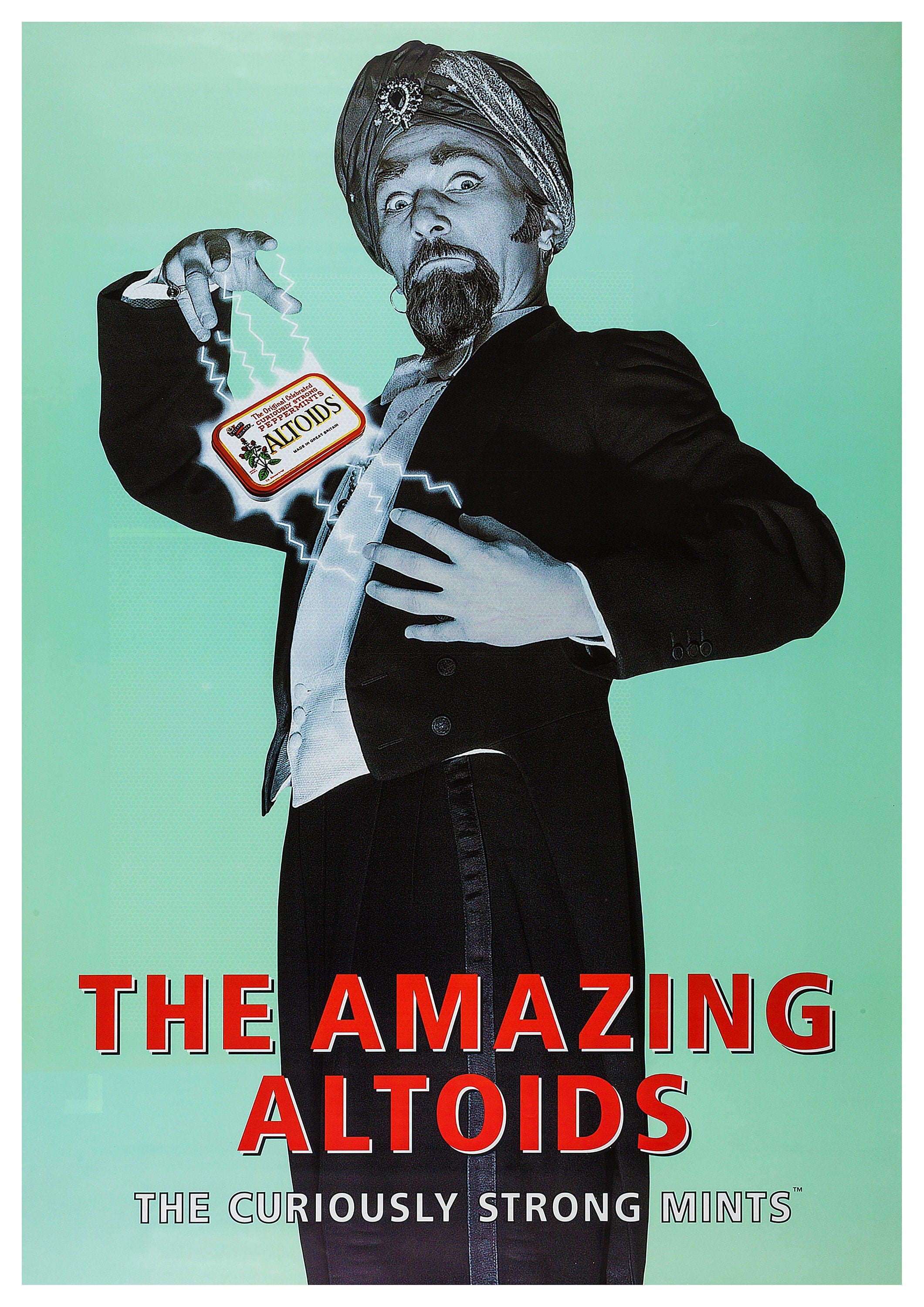 Reproduction Vintage Advertisement "The Amazing Altoids" Poster, Home Wall Art, Various Sizes Available