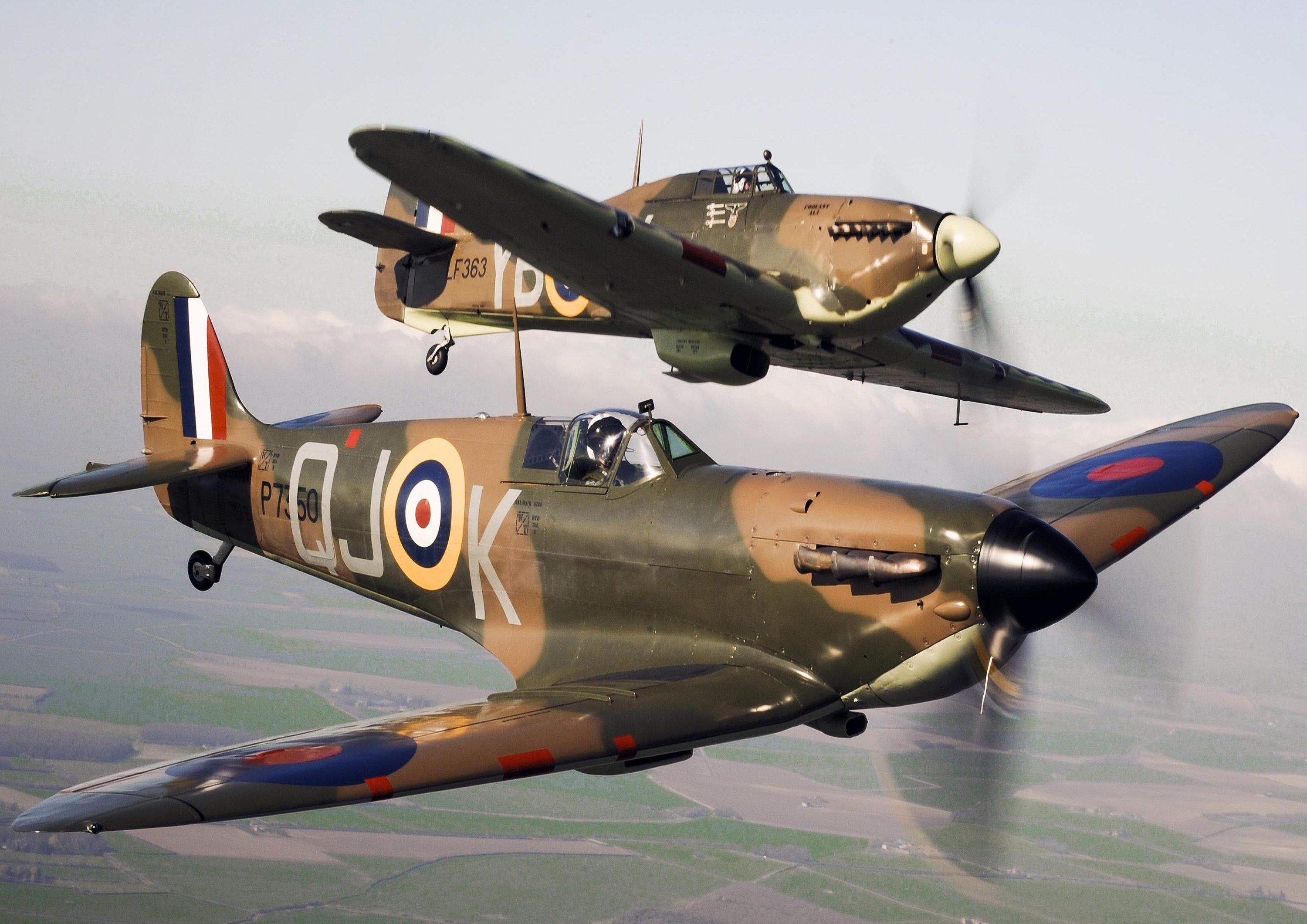 Reproduction Vintage "Spitfire - Colour" World War 2 Poster, Home Wall Art, Various Sizes Available