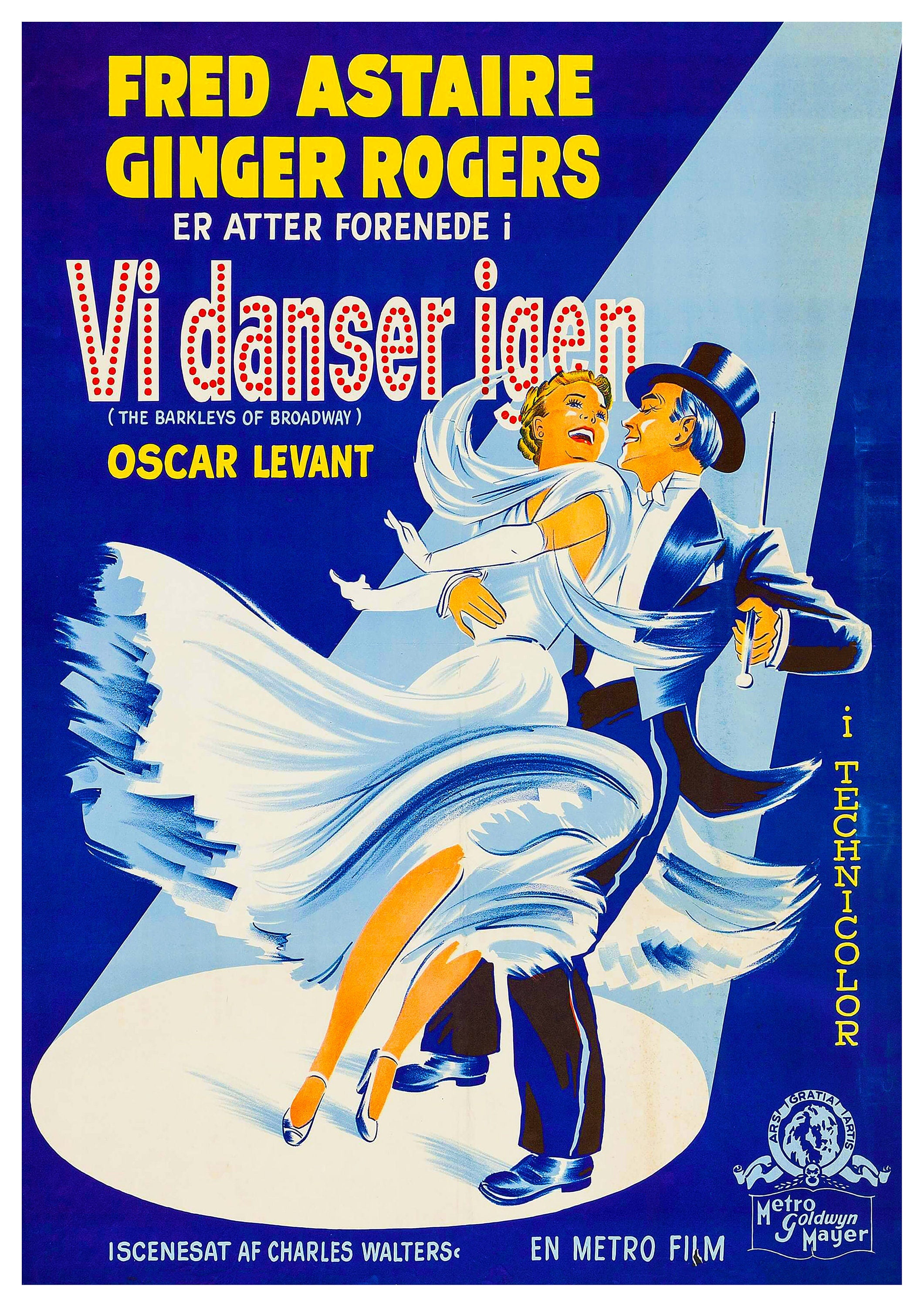 Reproduction Vintage Musical "The Barclays Of Broadway", Poster, Home Wall Art, Various Sizes Available