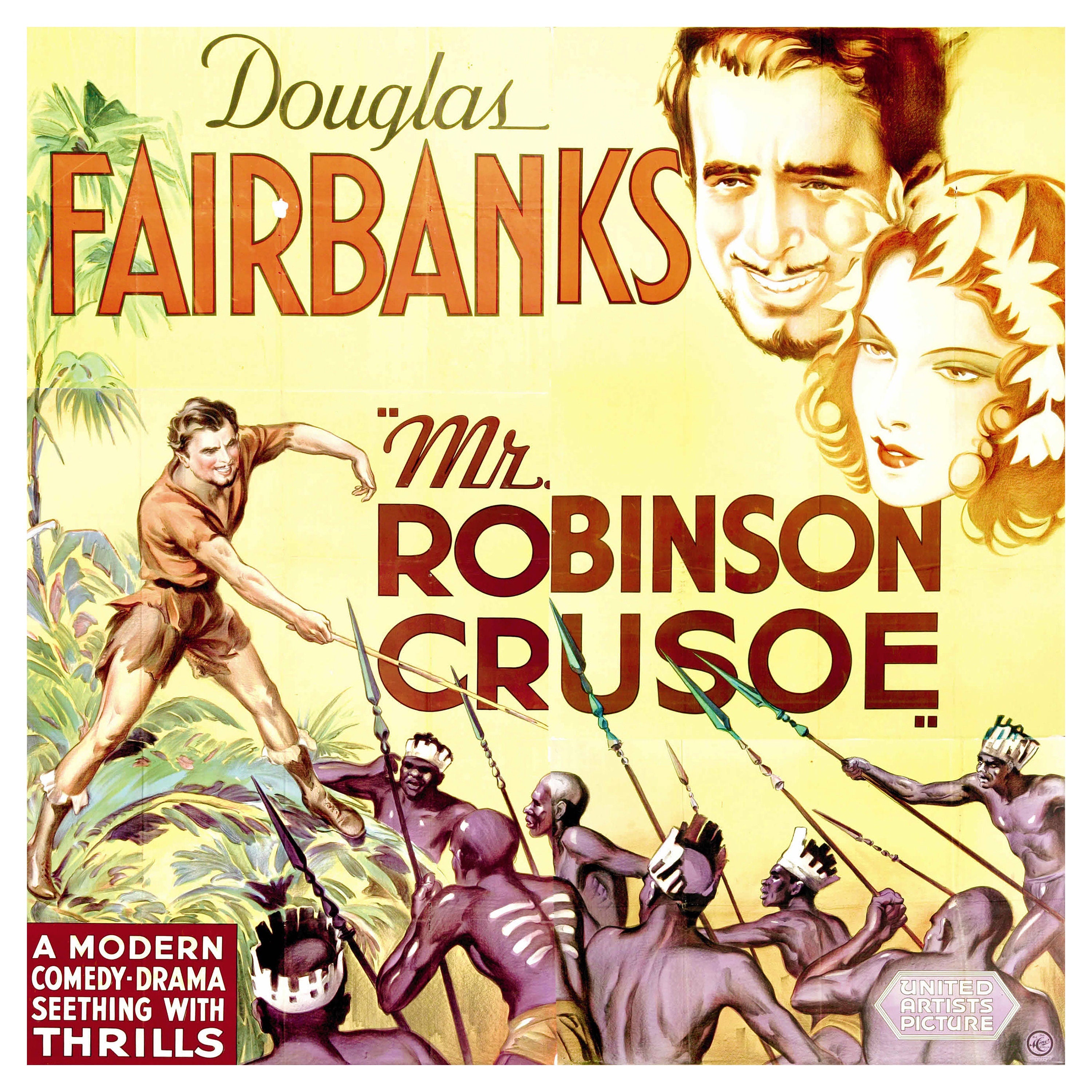 Reproduction Vintage Movie Poster 