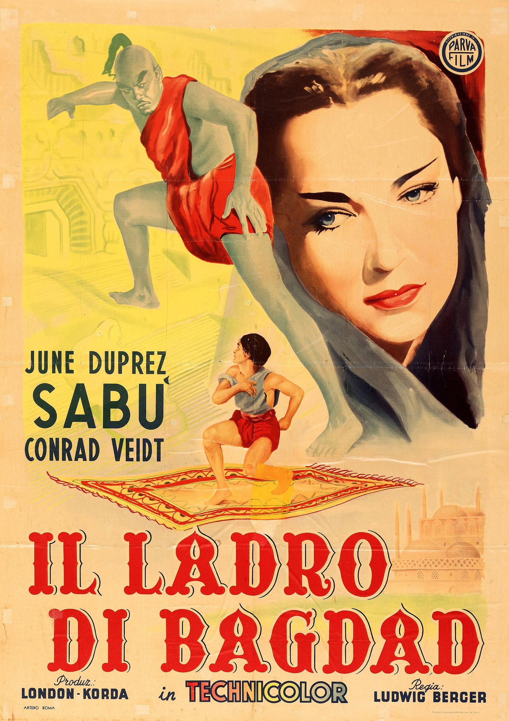 Reproduction Vintage Movie Poster 