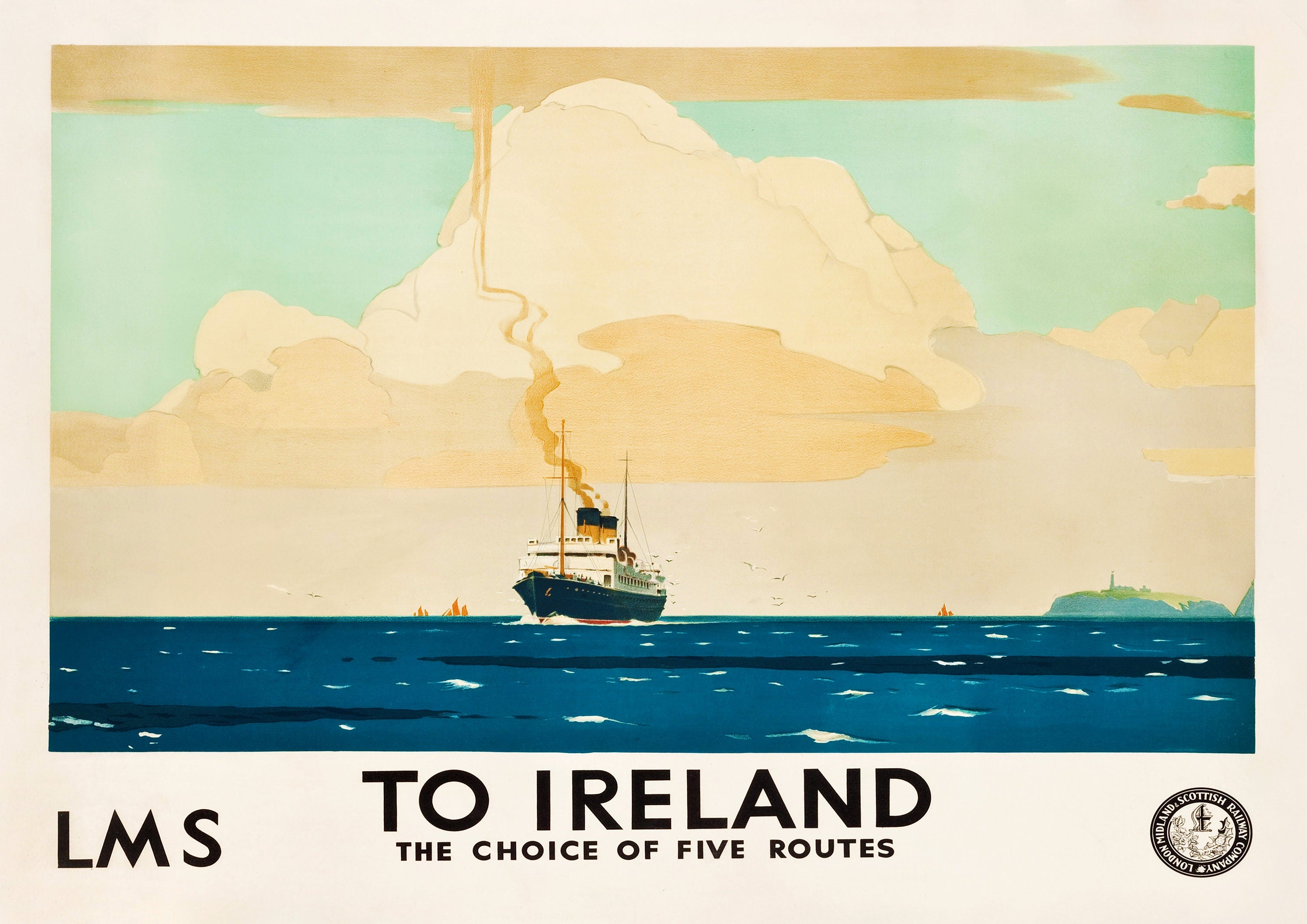 Reproduction Vintage Travel 