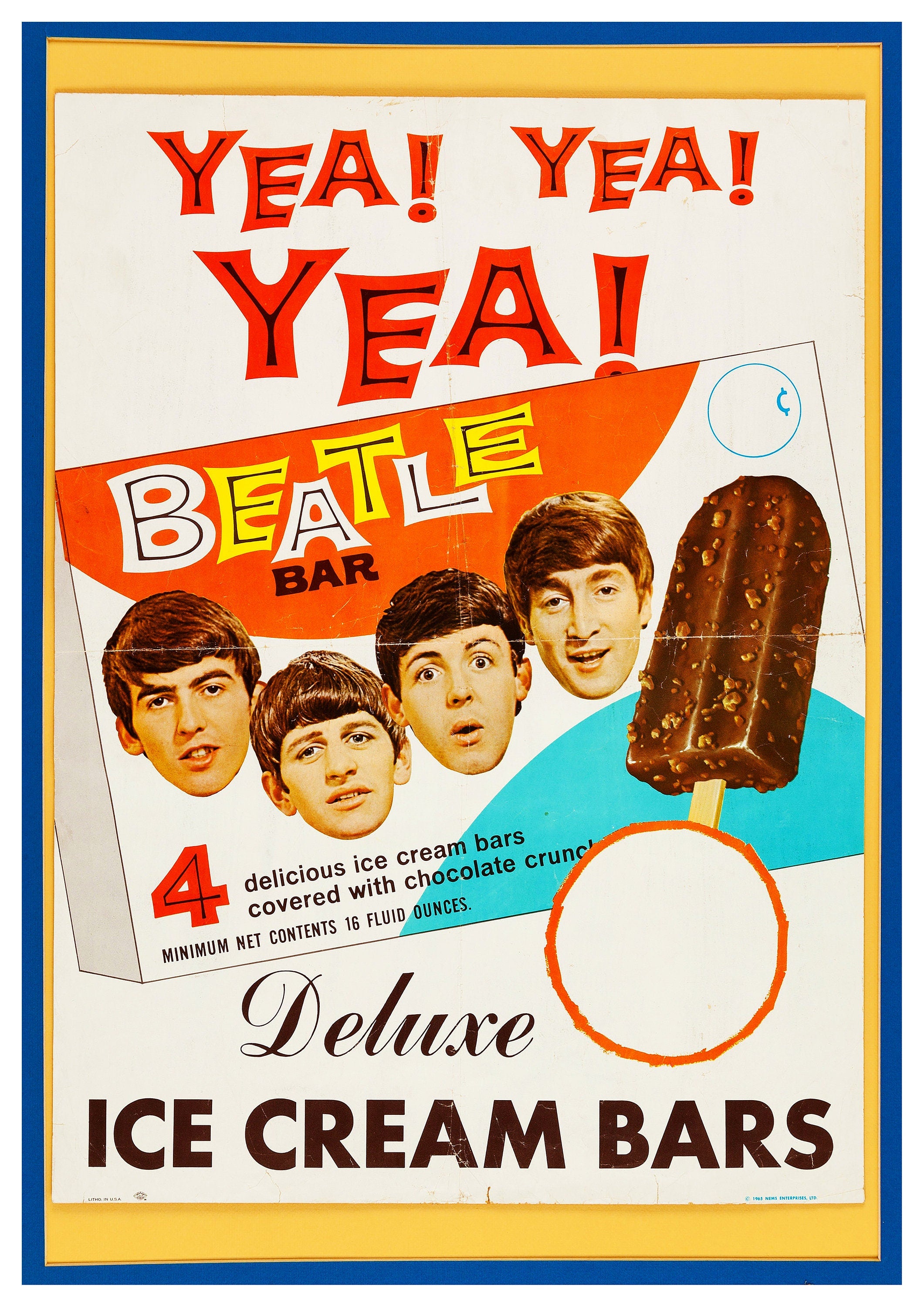 Reproduction Vintage The Beatles 